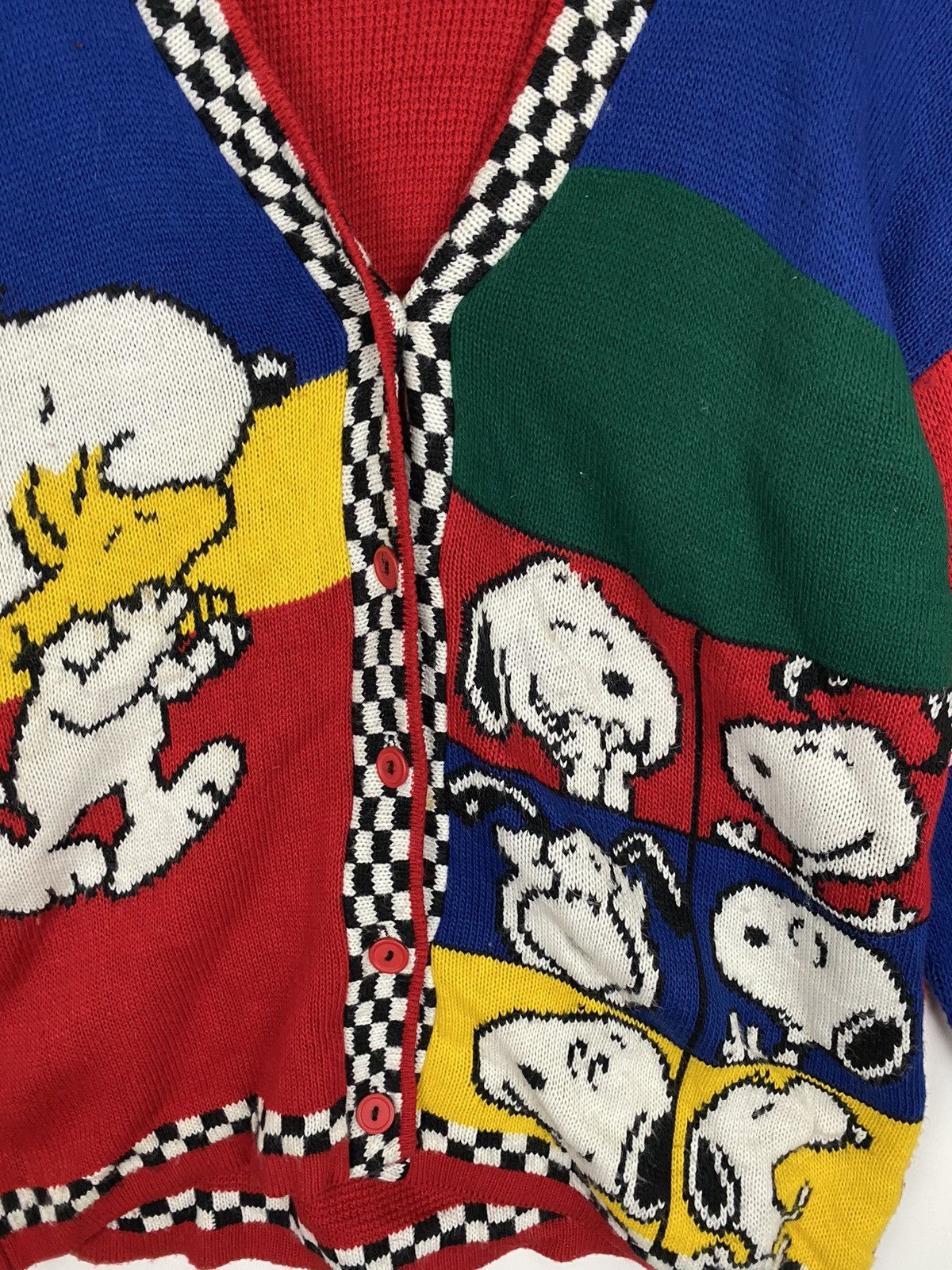 Peanuts 🔥Rare 🔥Vintage Snoopy & Friends Knitwear Size US M / EU 48-50 / 2 - 6 Thumbnail