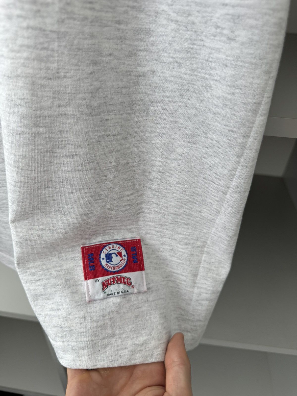 Nutmeg Nutmeg Mills American League Boston Red Sox MLB Vintage Tee Size US XL / EU 56 / 4 - 10 Thumbnail