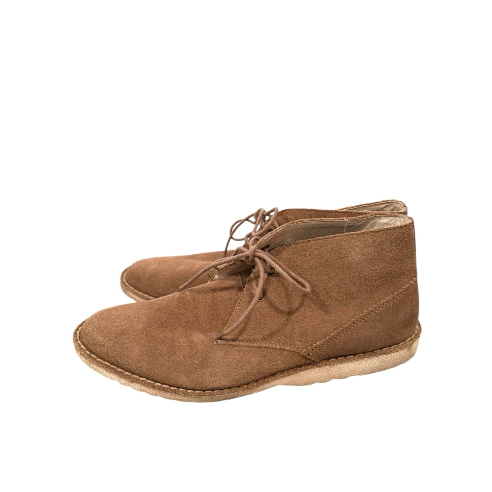 Original Penguin Original Penguin Men's Ankle Chukka Boots 9.5 Beige Suede Birdie Lite Size US 10 / EU 43 - 3 Thumbnail