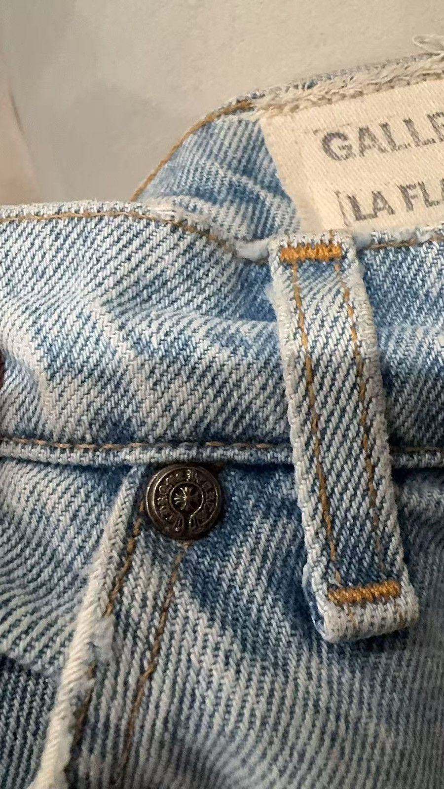 Chrome Hearts × Gallery Dept. Chrome hearts x Gallery dept 1 of 1 custom denim flare sz 34 Size US 34 / EU 50 - 25 Thumbnail