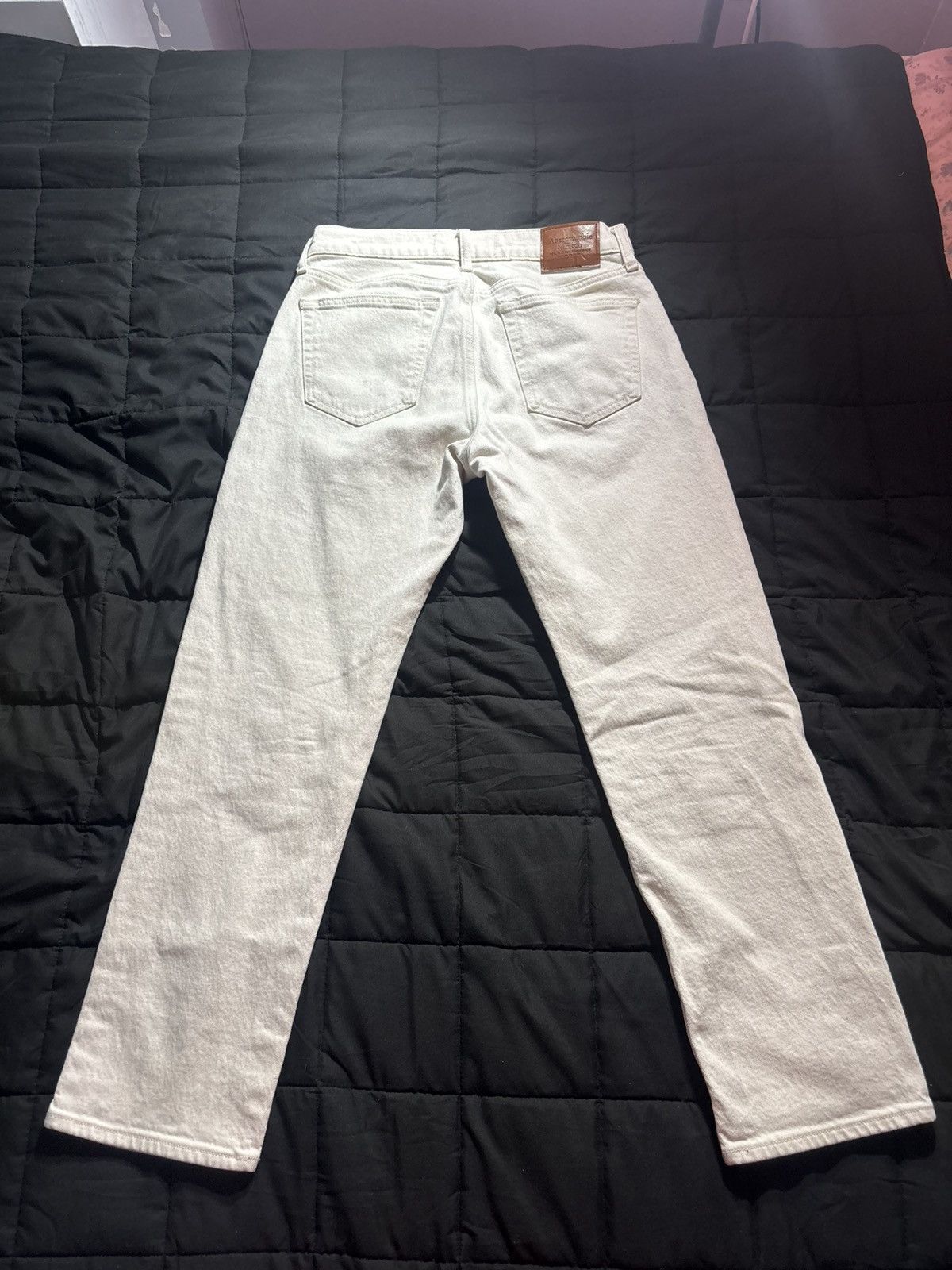 Abercrombie & Fitch Abercrombie & Fitch White Skinny Jeans Size US 30 / EU 46 - 2 Thumbnail