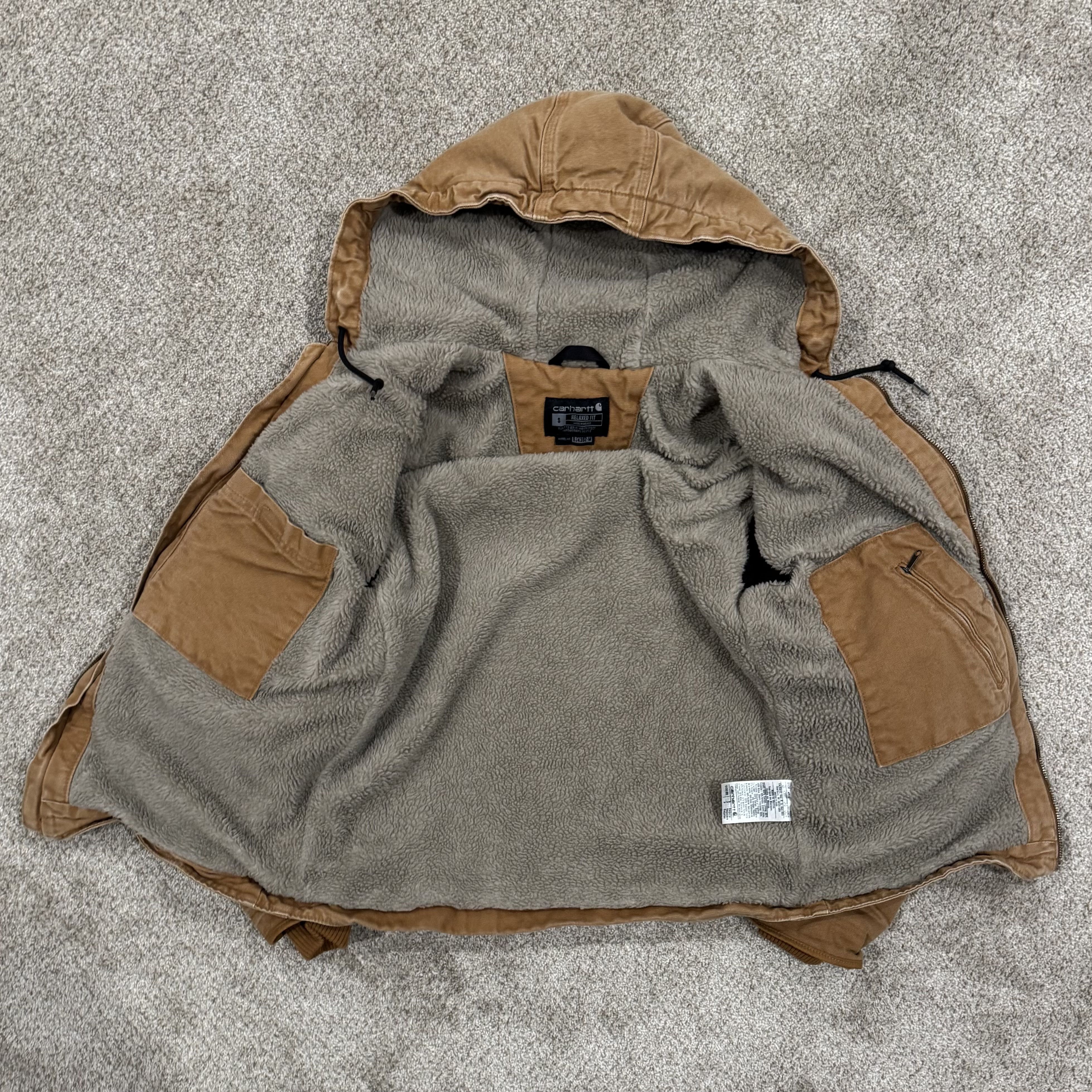 Carhartt Carhartt Men's Tan and Brown Jacket Size US S / EU 44-46 / 1 - 2 Thumbnail