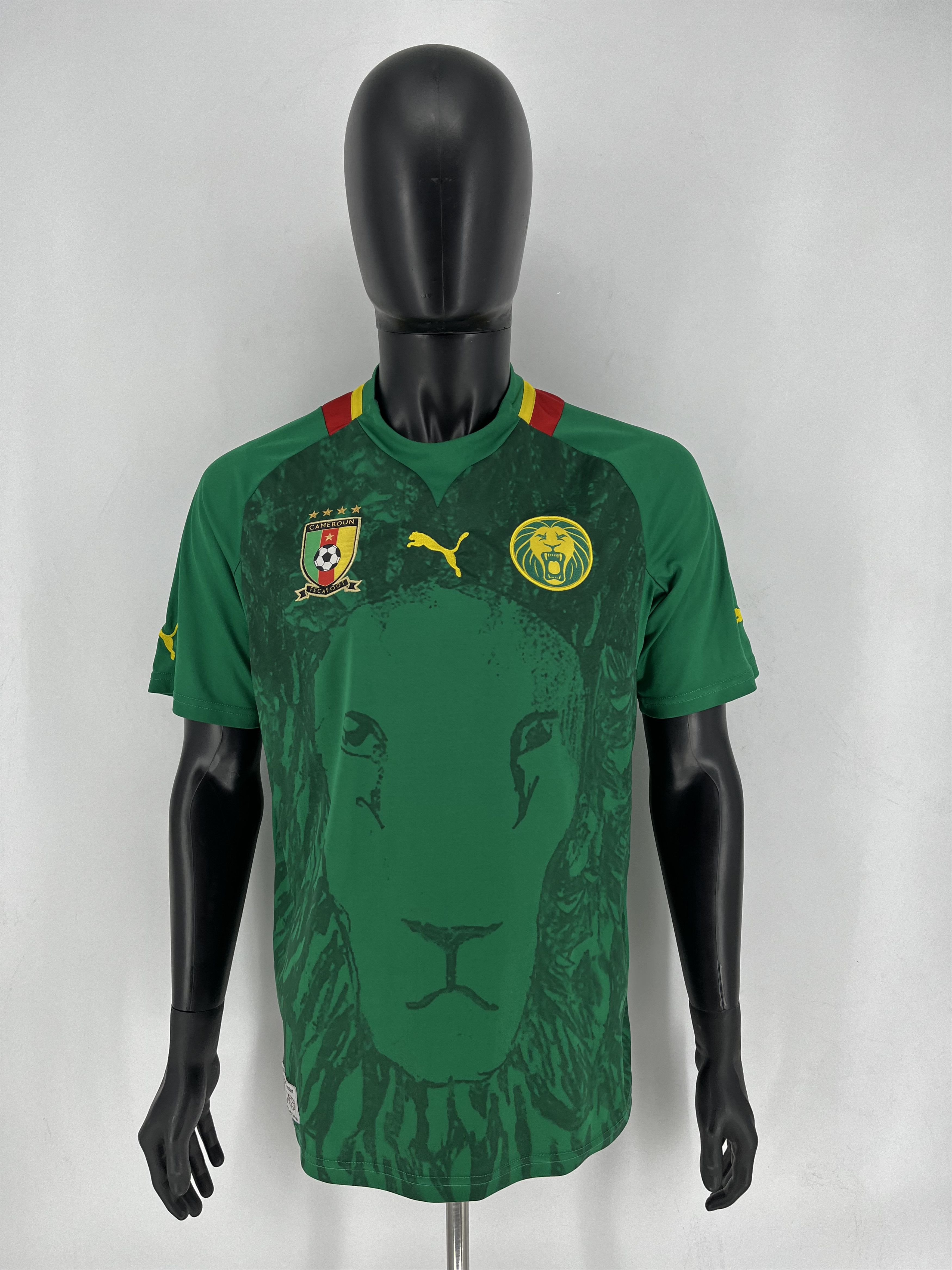 Puma CAMEROON 2012 2013 NATIONAL TEAM HOME FOOTBALL SHIRT SOCCER Size US L / EU 52-54 / 3 - 3 Thumbnail