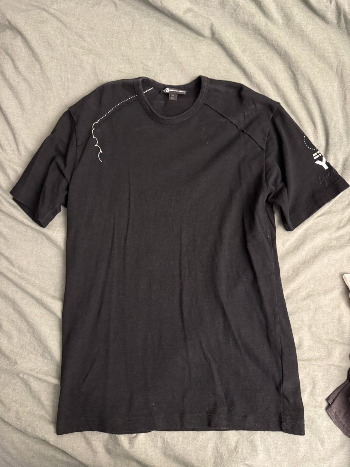 Y-3 Y-3 Cotton Tee Size US XL / EU 56 / 4 - 1 Thumbnail