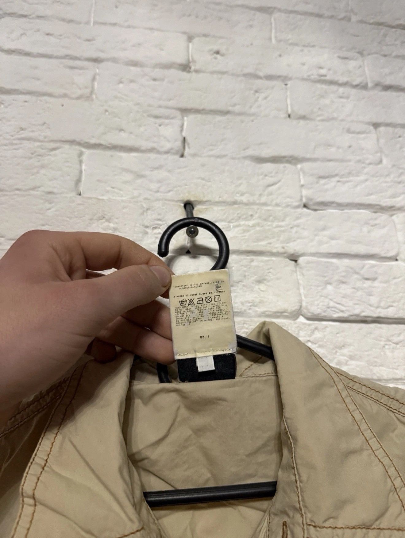 Dolce & Gabbana Rare Vintage Dolce & Gabbana Nylon Safari Shirt Huge Logo Size US XL / EU 56 / 4 - 6 Thumbnail