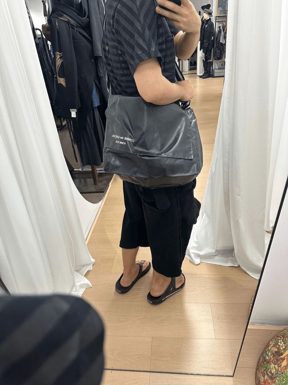 Comme des Garcons Homme Plus 90S Comme Des Garcons Homme Plus Waterproof Nylon Bag Size ONE SIZE - 5 Thumbnail