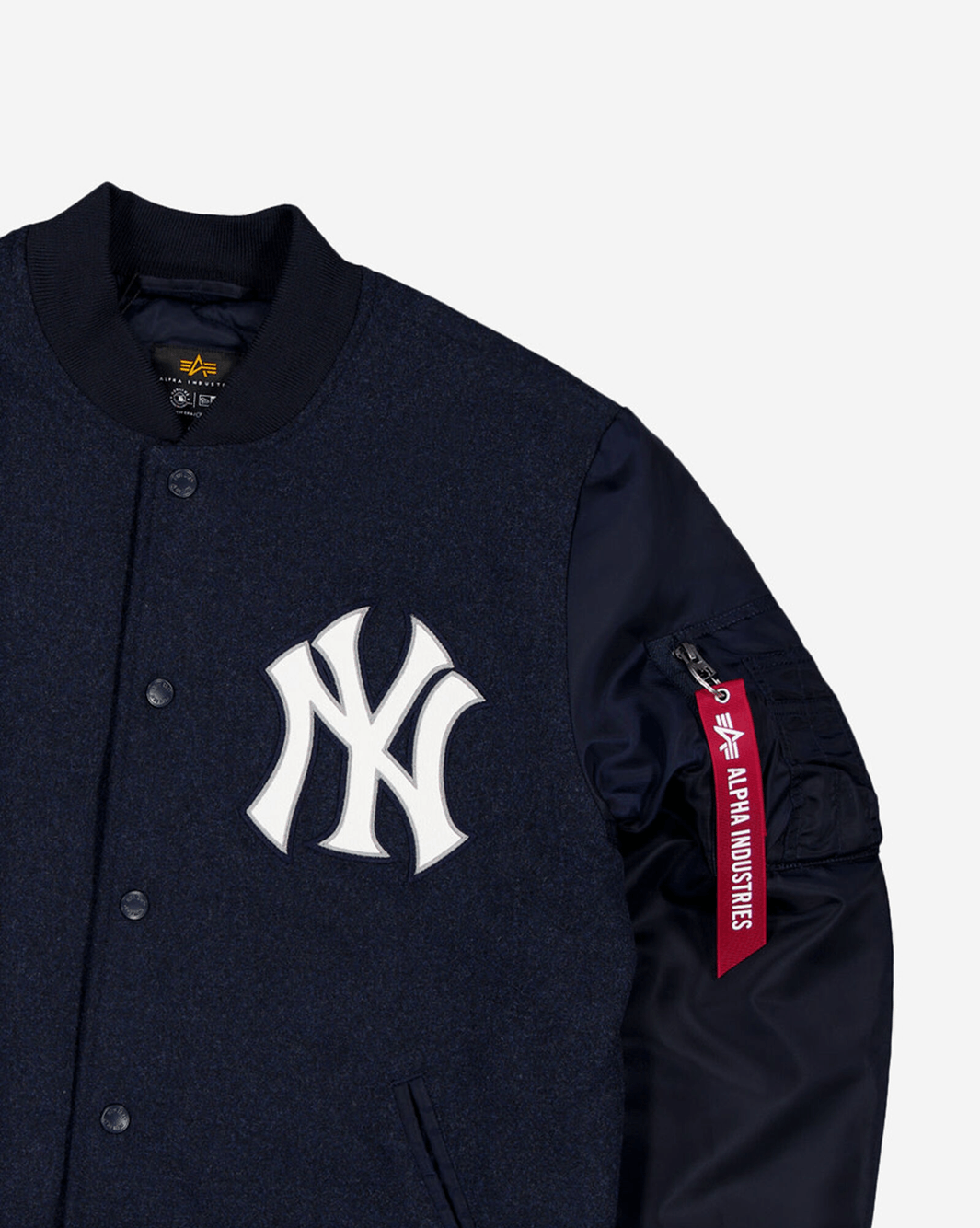 Alpha Industries × MLB × New Era Alpha Industries x New Era x MLB - NY Yankees Wool Jacket L Size US L / EU 52-54 / 3 - 3 Thumbnail