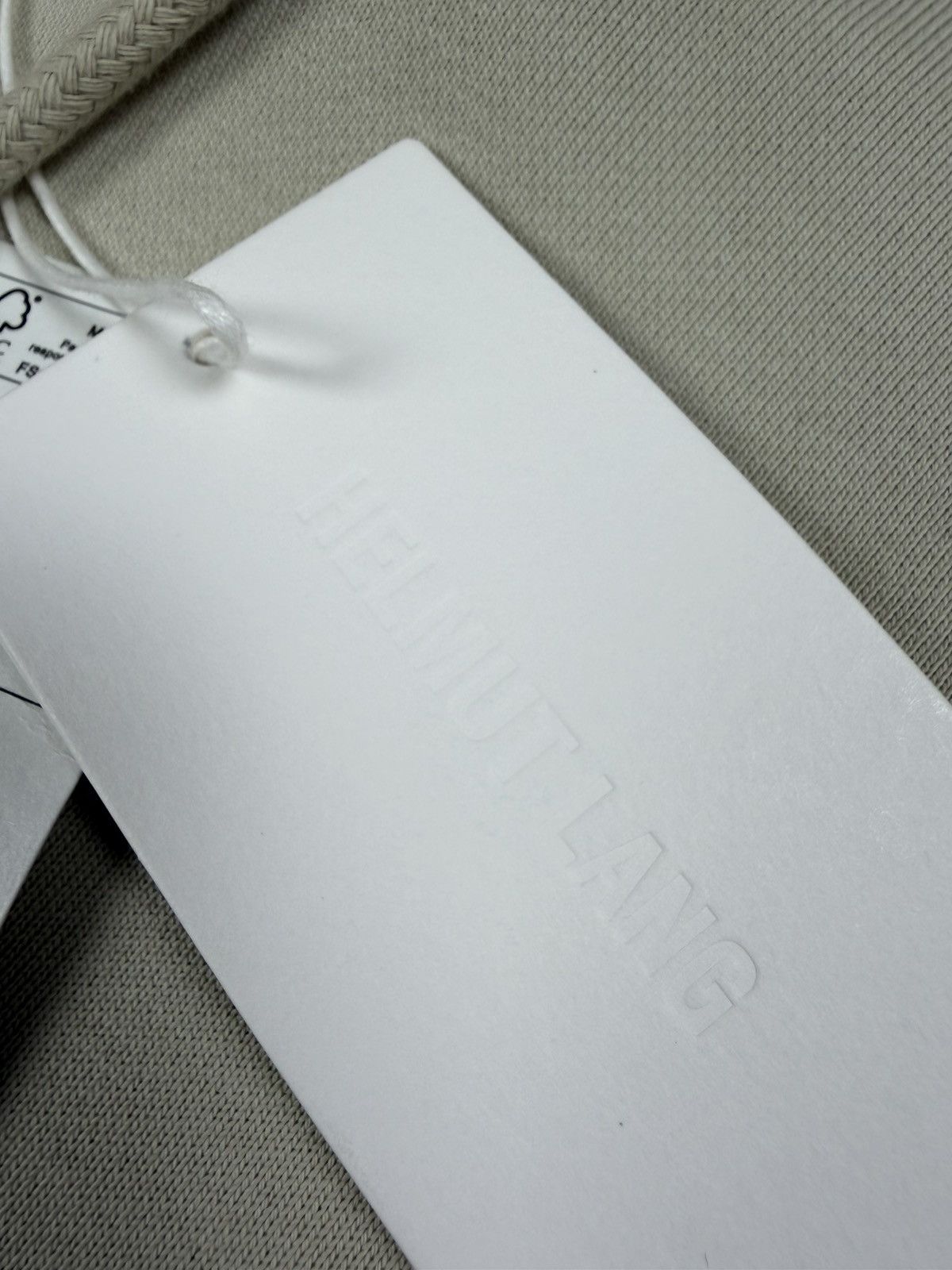 Helmut Lang HELMUT LANG Box Logo Hoodie Size L Size US L / EU 52-54 / 3 - 6 Thumbnail
