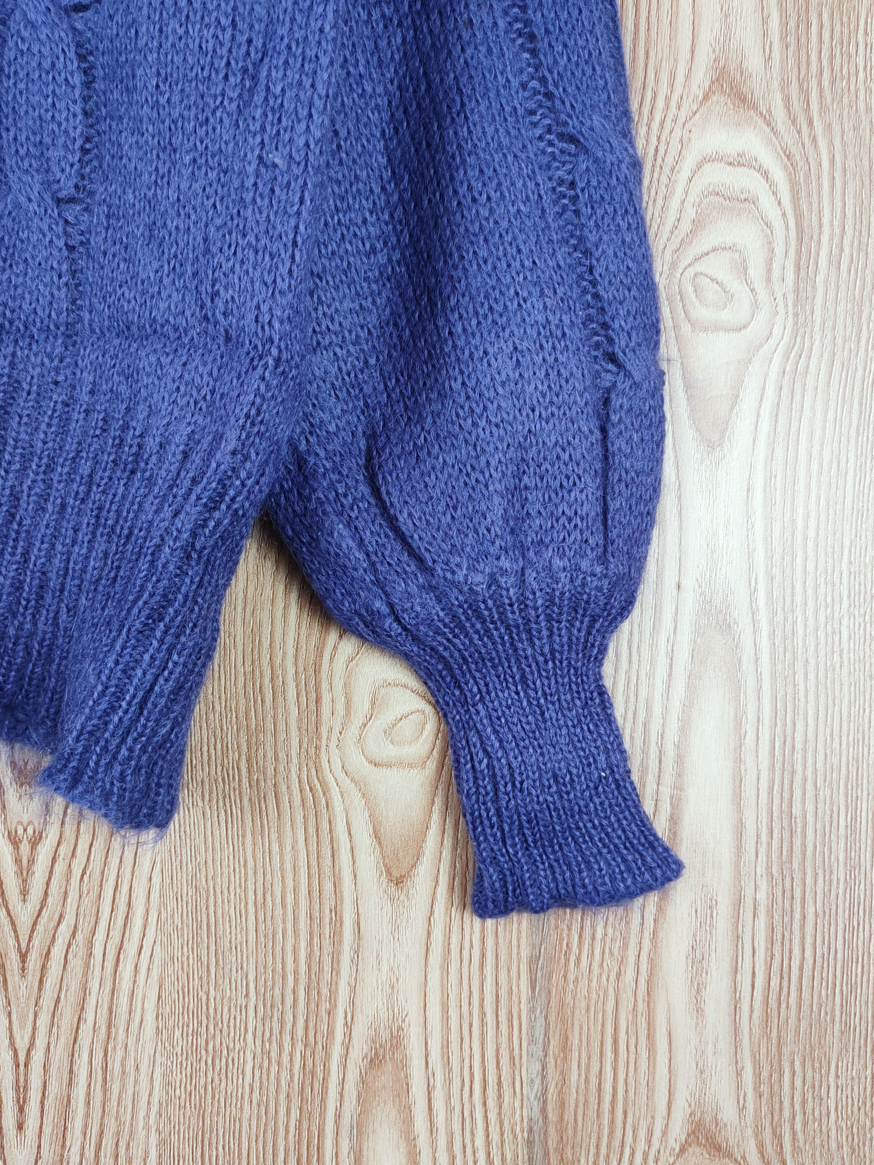 Japanese Brand Clibon Purple Knitwear Sweatshirts #W553 Size US M / EU 48-50 / 2 - 6 Thumbnail