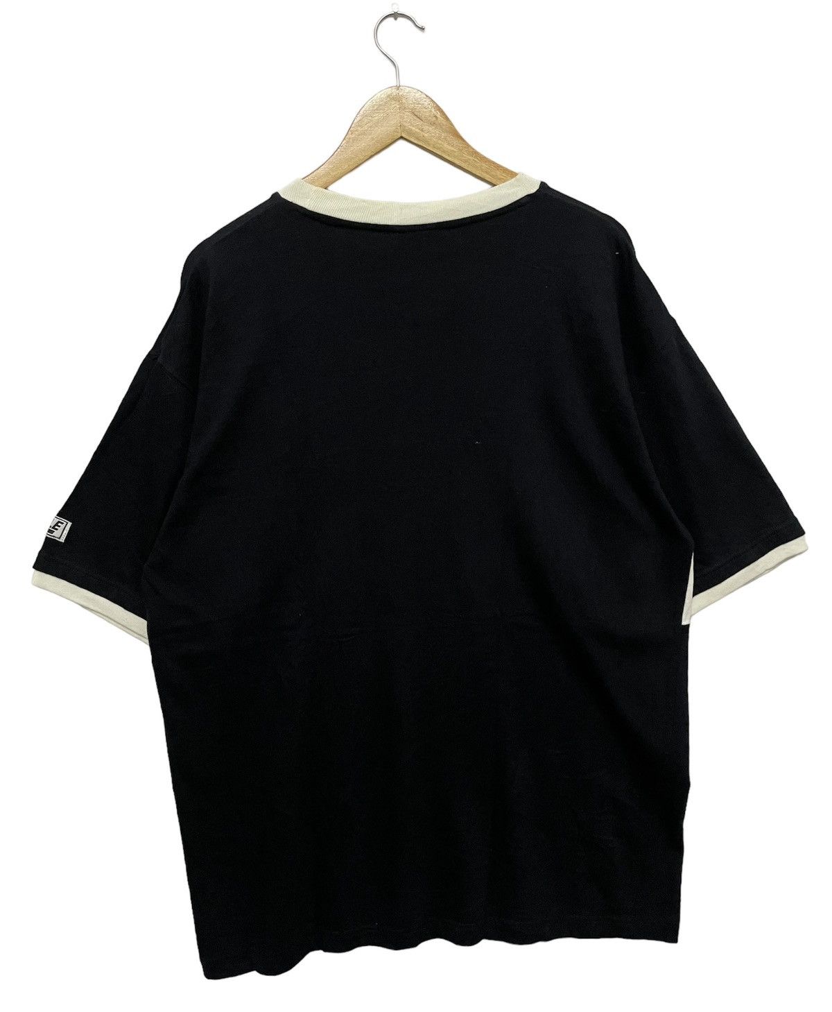 Southpole × Vintage Southpole Sportgear Big Logo Spellout T-shirt Black White Size US XL / EU 56 / 4 - 4 Thumbnail