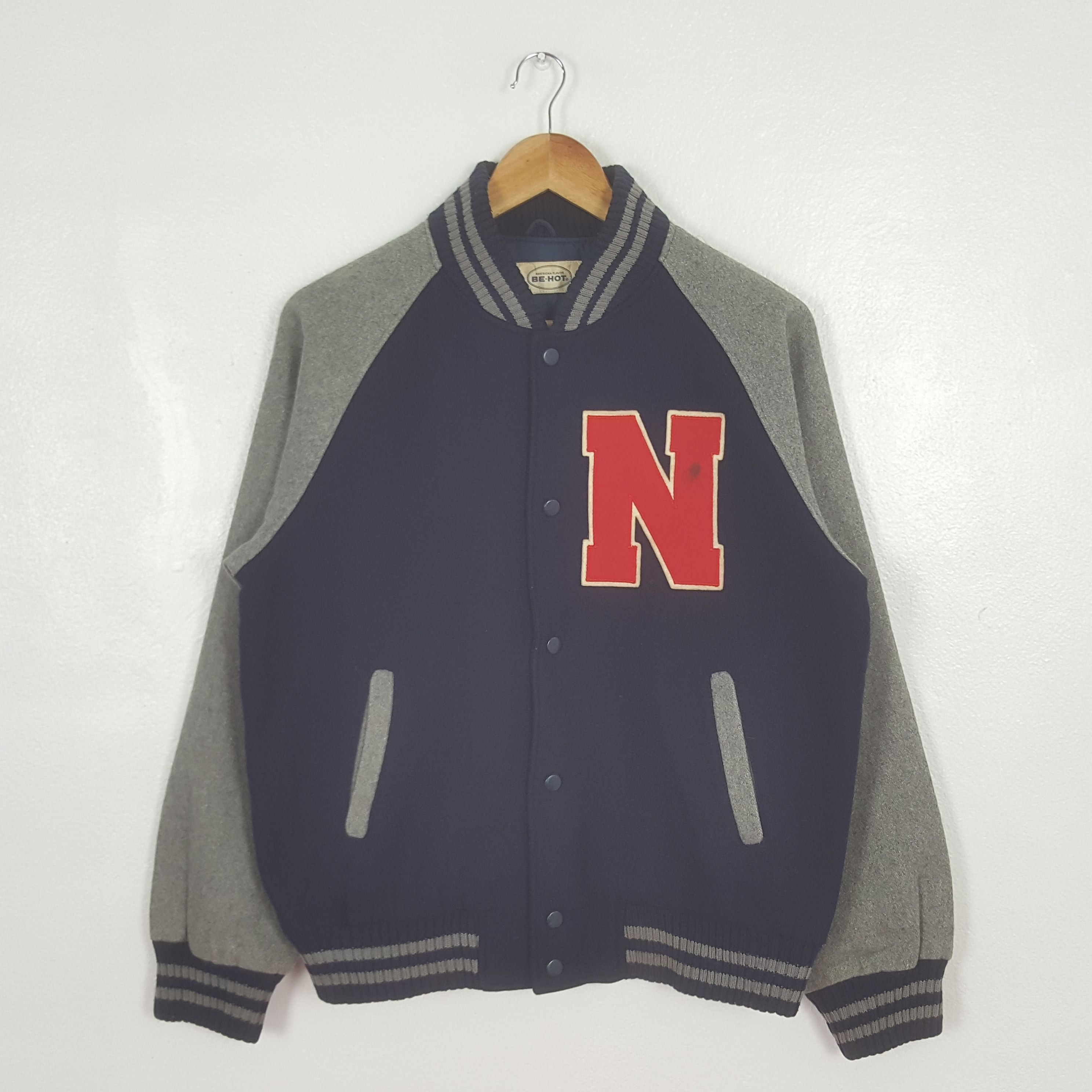 Vintage Vintage New York City College Varsity Jacket C324N14 Size US M / EU 48-50 / 2 - 3 Thumbnail