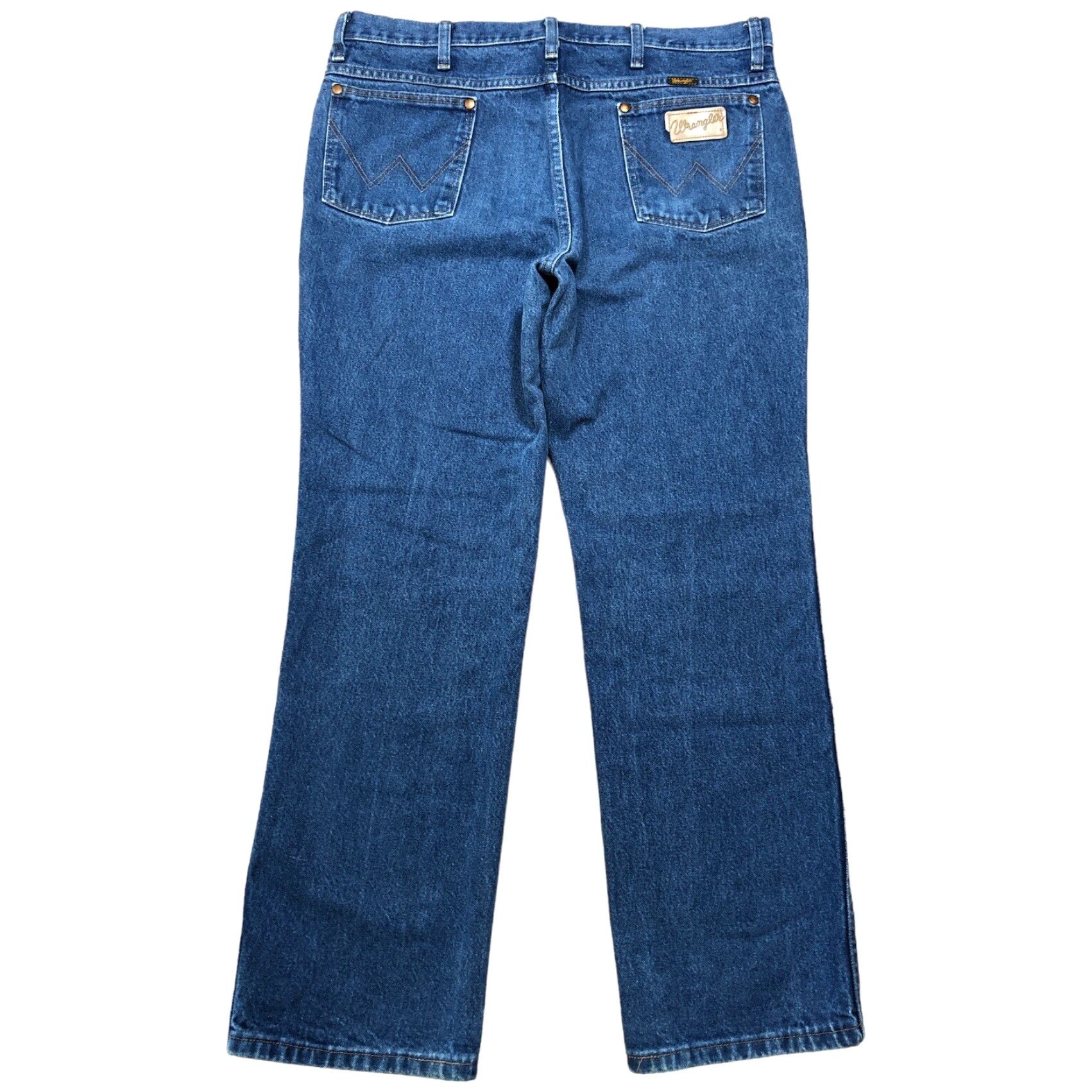 Wrangler VINTAGE Wrangler 936 Slim Fit Jeans Mens 36x30 Cowboy Cut Western Rodeo Blue 5-Pocket Denim Size US 36 / EU 52 - 2 Thumbnail