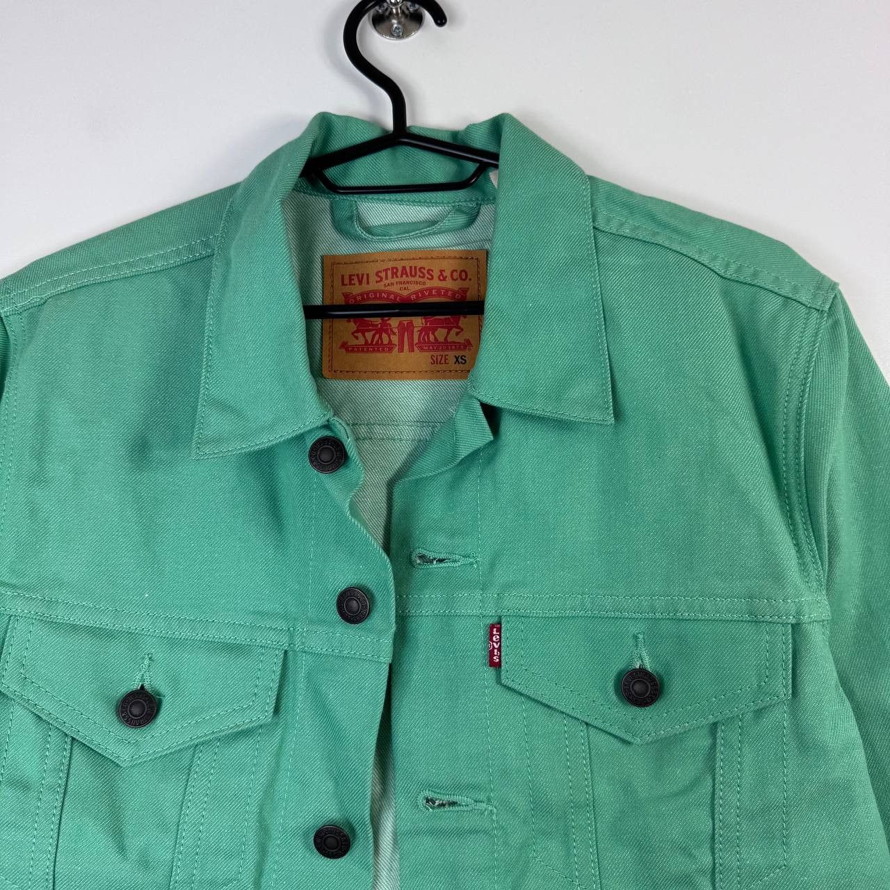 Levi's Levis Trucker Jacket Womens Denim Button Up Classic Jean XS Size XS / US 0-2 / IT 36-38 - 3 Thumbnail