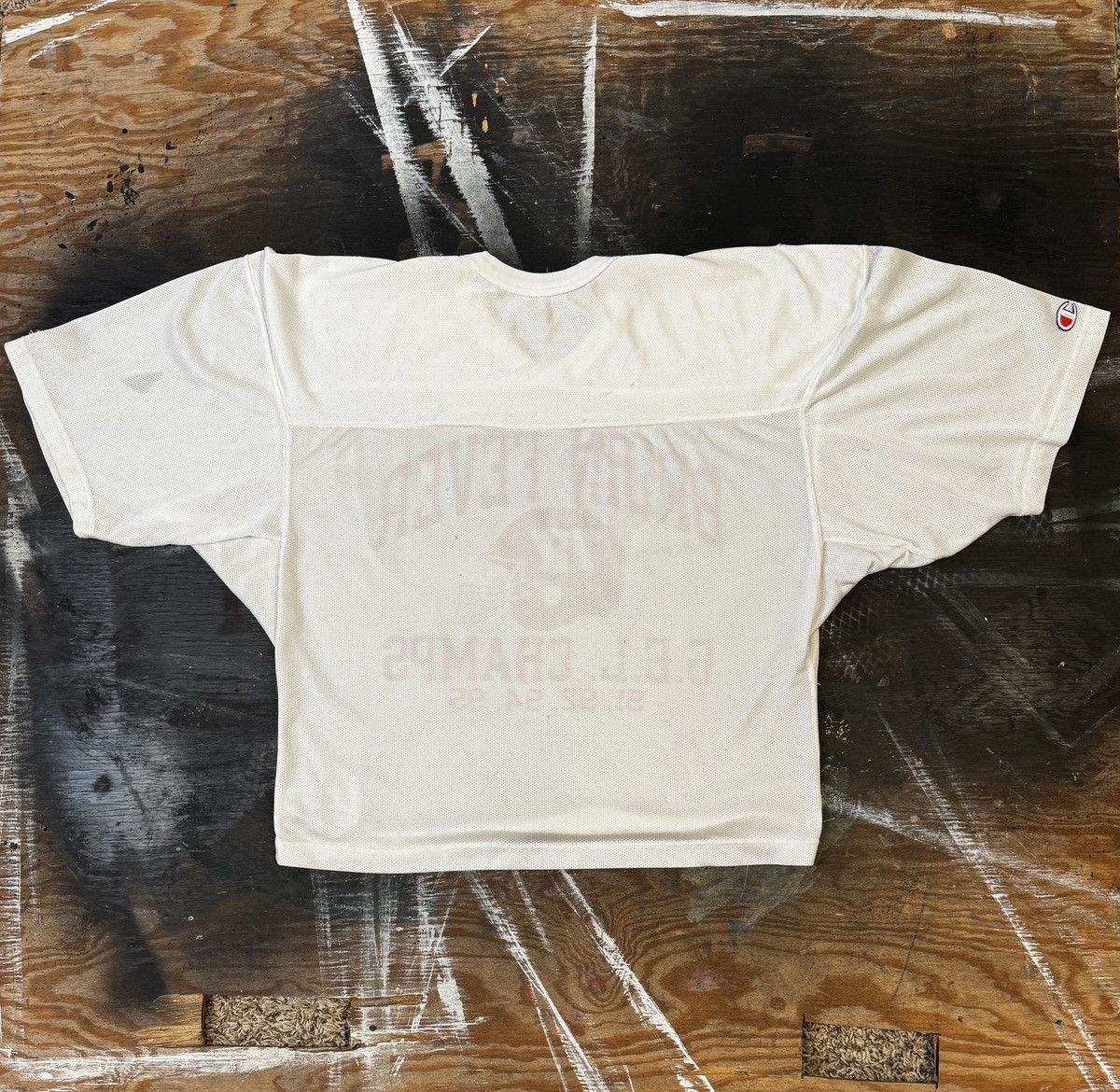 Champion × Vintage Vintage Champion “Bruin Fever” Mesh Jersey Tee – XL Size US XL / EU 56 / 4 - 6 Thumbnail