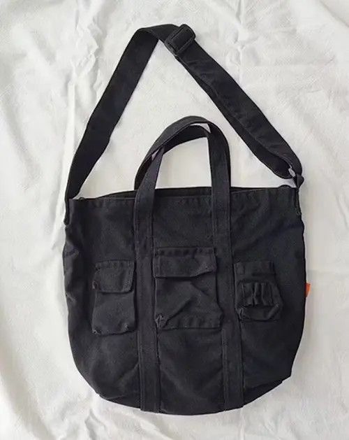 Japanese Brand Fashion utility canvas messenger grunge bag vintage Size ONE SIZE - 3 Thumbnail