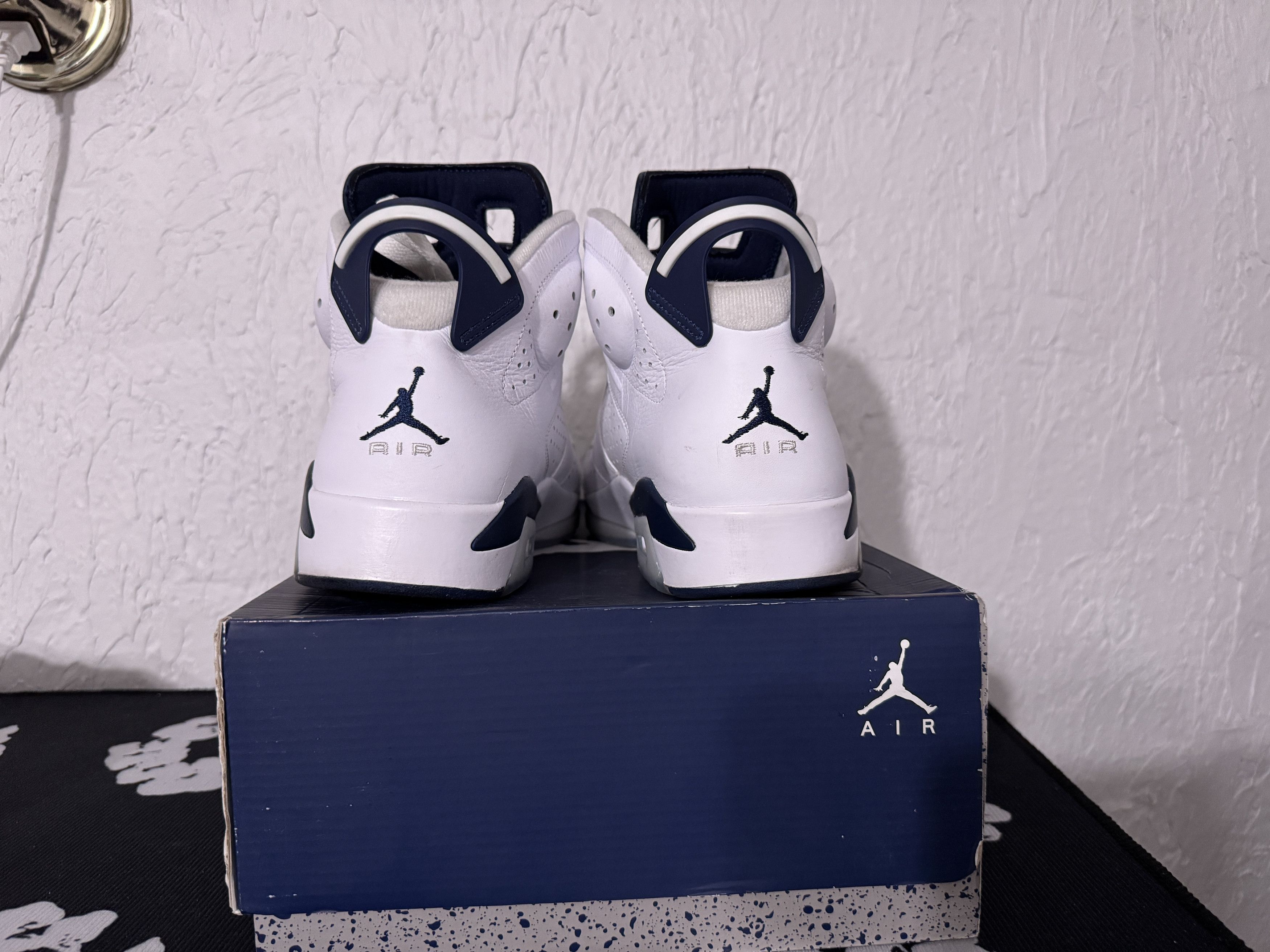 Jordan Brand × Nike US 12 - Air Jordan 6 Retro Midnight Navy Blue WITH BOX Size US 12 / EU 45 - 6 Thumbnail