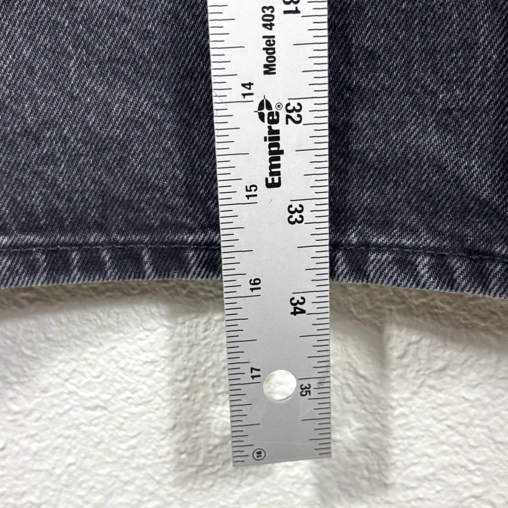 Madewell Madewell Denim Skirt Women 29 Maxi Skirt Black Lunar Wash Mid Rise Pockets 100% Cotton Casual Women Size 29" - 7 Thumbnail