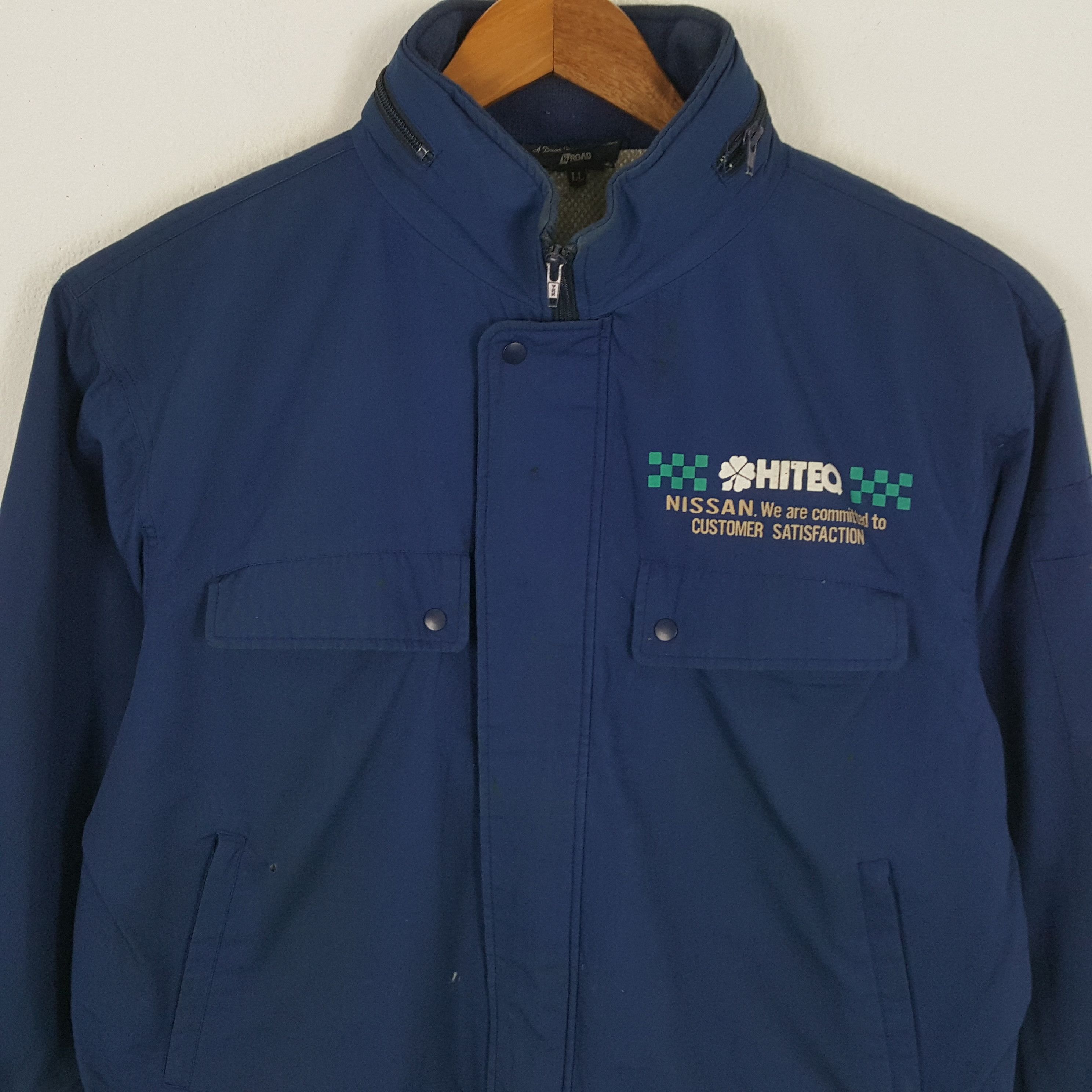 Japanese Brand × Vintage Vintage NISSAN Japanese Motorsports Racing Jacket Size US XL / EU 56 / 4 - 4 Thumbnail