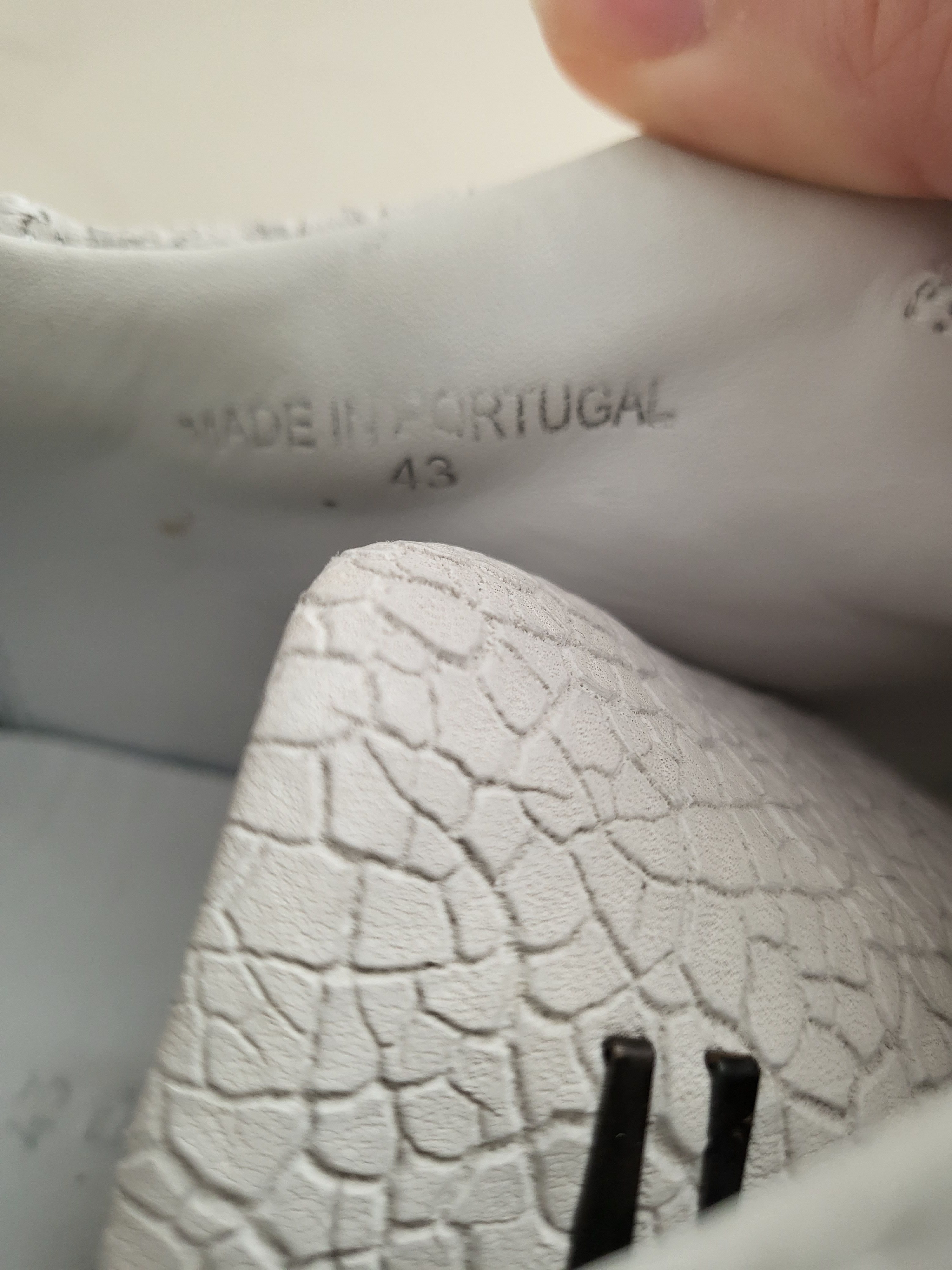 The Last Conspiracy "Caleb" cracked leather sneakers Size US 10 / EU 43 - 7 Thumbnail