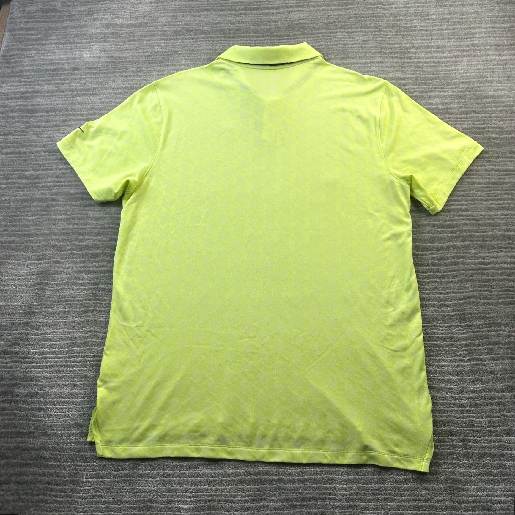 Nike Nike Polo Shirt Mens Large Green Vapor Dri-Fit Golf Jacquard Size US L / EU 52-54 / 3 - 2 Thumbnail
