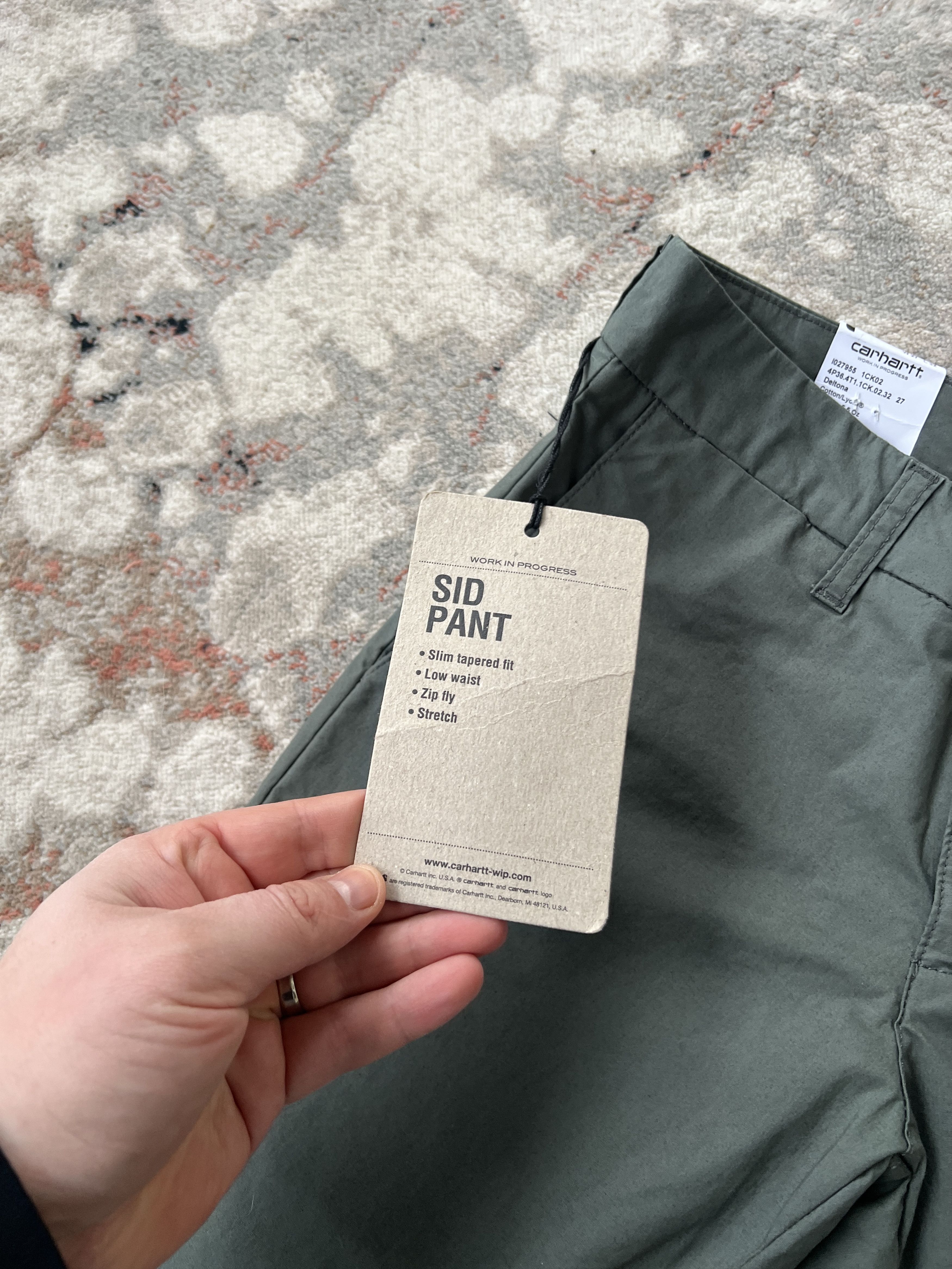 Carhartt Carhartt Sid Pant Size US 27 - 6 Thumbnail