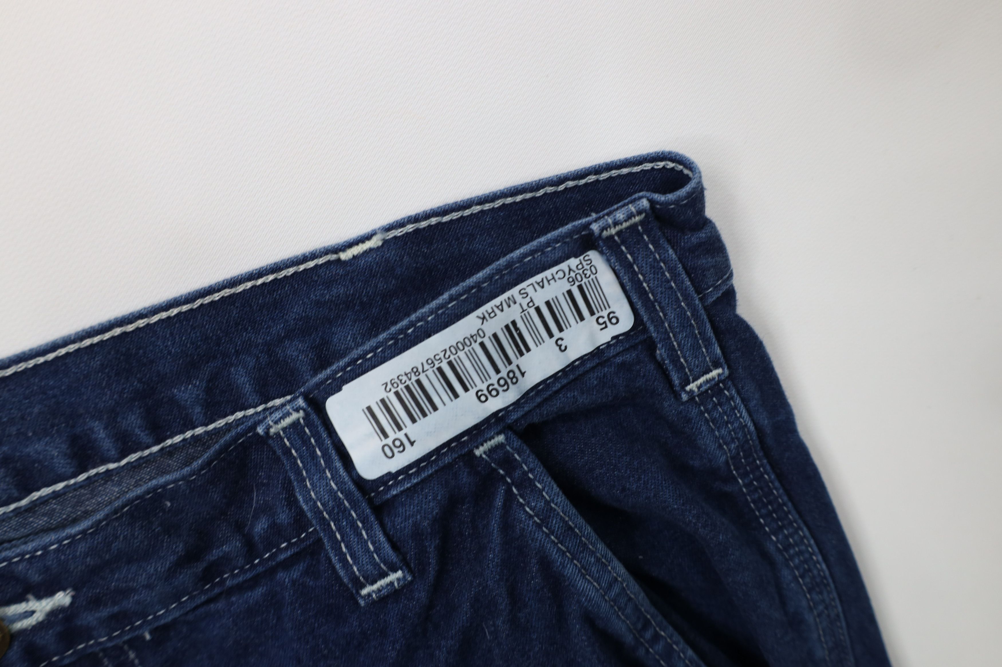 Carhartt Vintage Y2K Carhartt Wide Leg Dungaree Denim Jeans Blue Size US 34 / EU 50 - 8 Thumbnail