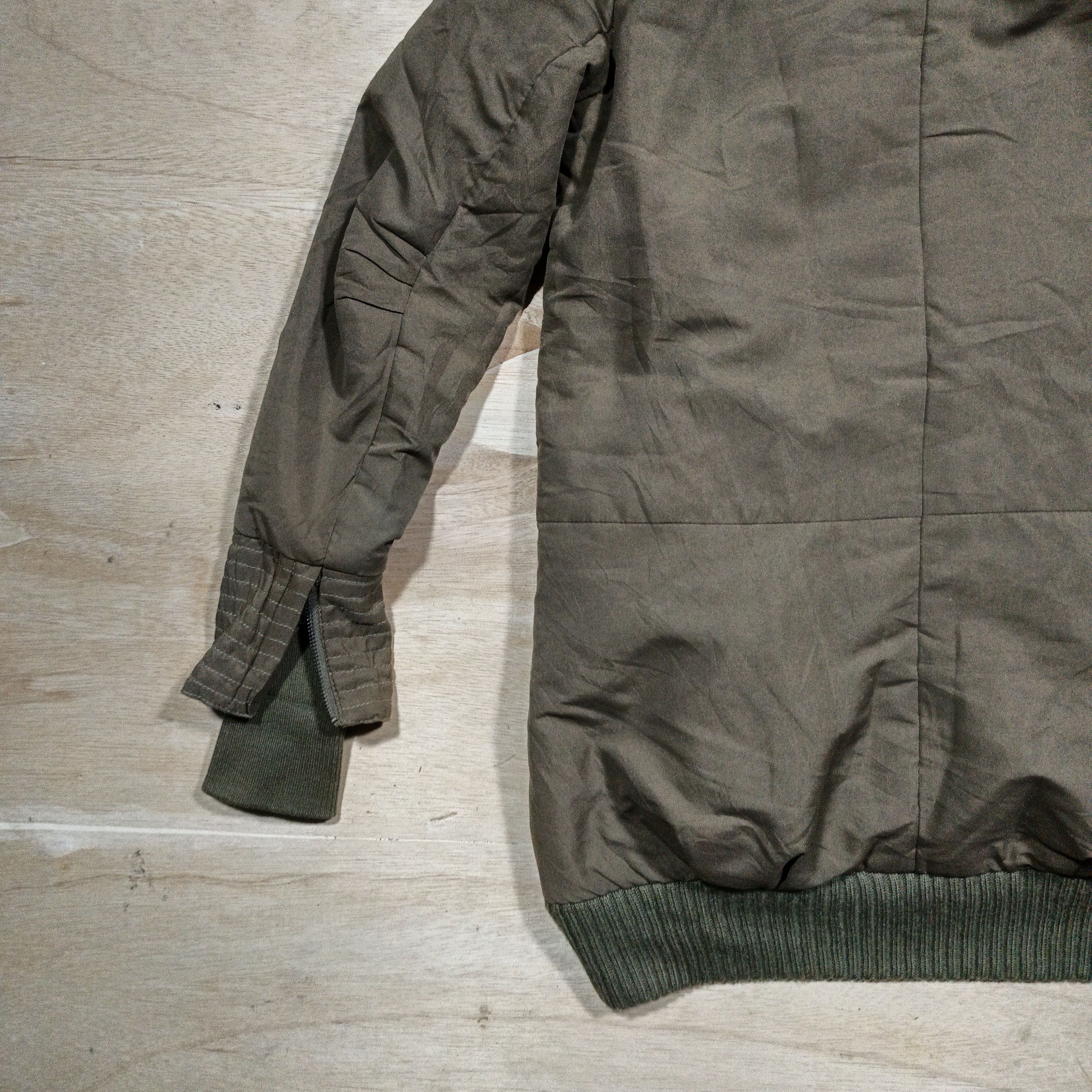 Japanese Brand EGOIST olive Green Fur Trik Hooded Parka Jacket Size M / US 6-8 / IT 42-44 - 13 Thumbnail