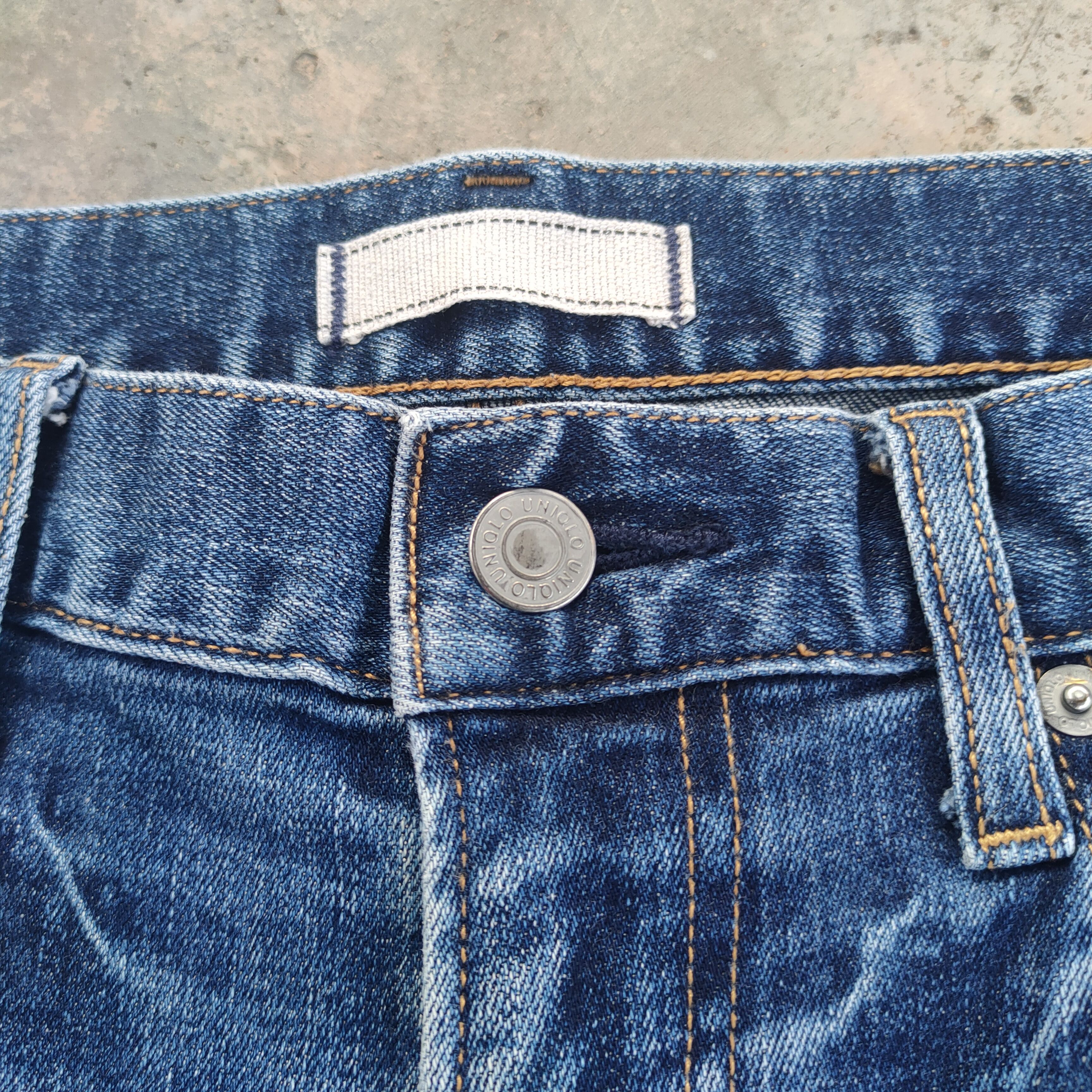 Japanese Brand W32 VINTAGE JAPANESE SKINNY FADED DISTRESSED JEANS PANTS Size US 32 / EU 48 - 5 Thumbnail