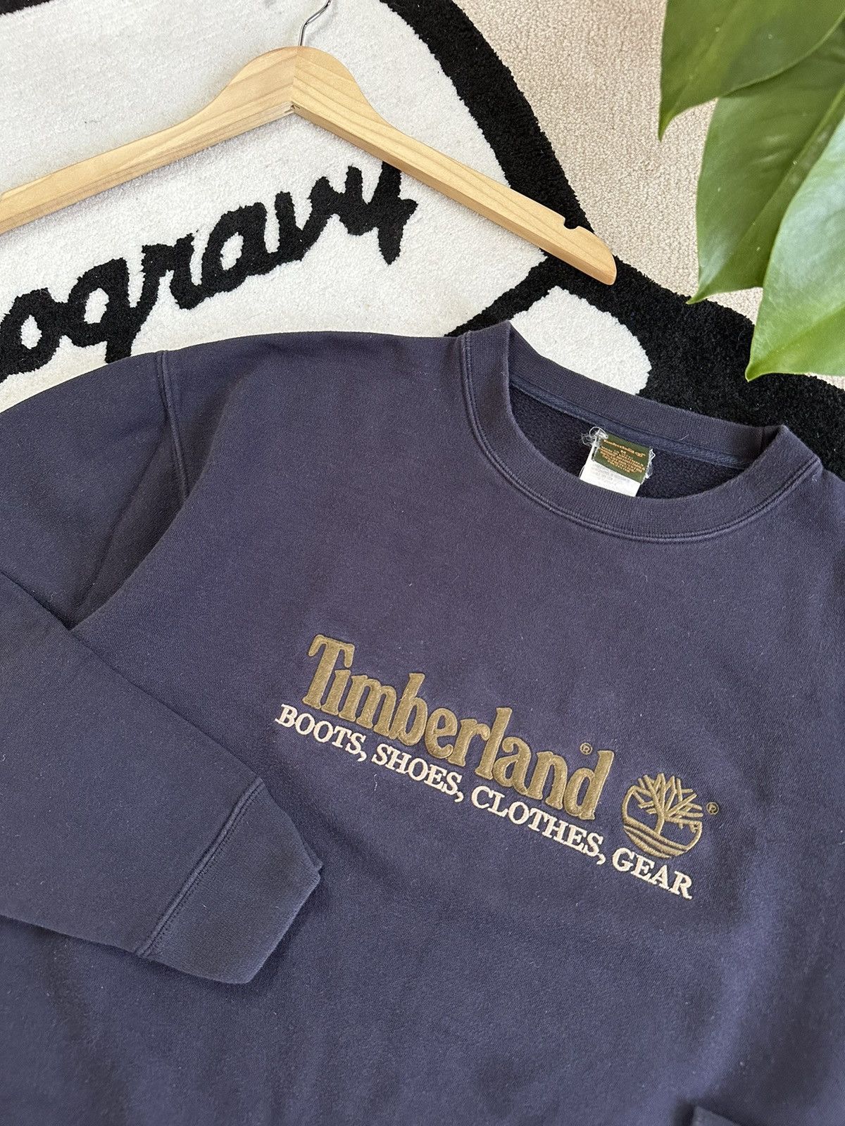 Timberland × Vintage Crazy 90s Timberland Gear Embroidered Crewneck Size US M / EU 48-50 / 2 - 2 Thumbnail