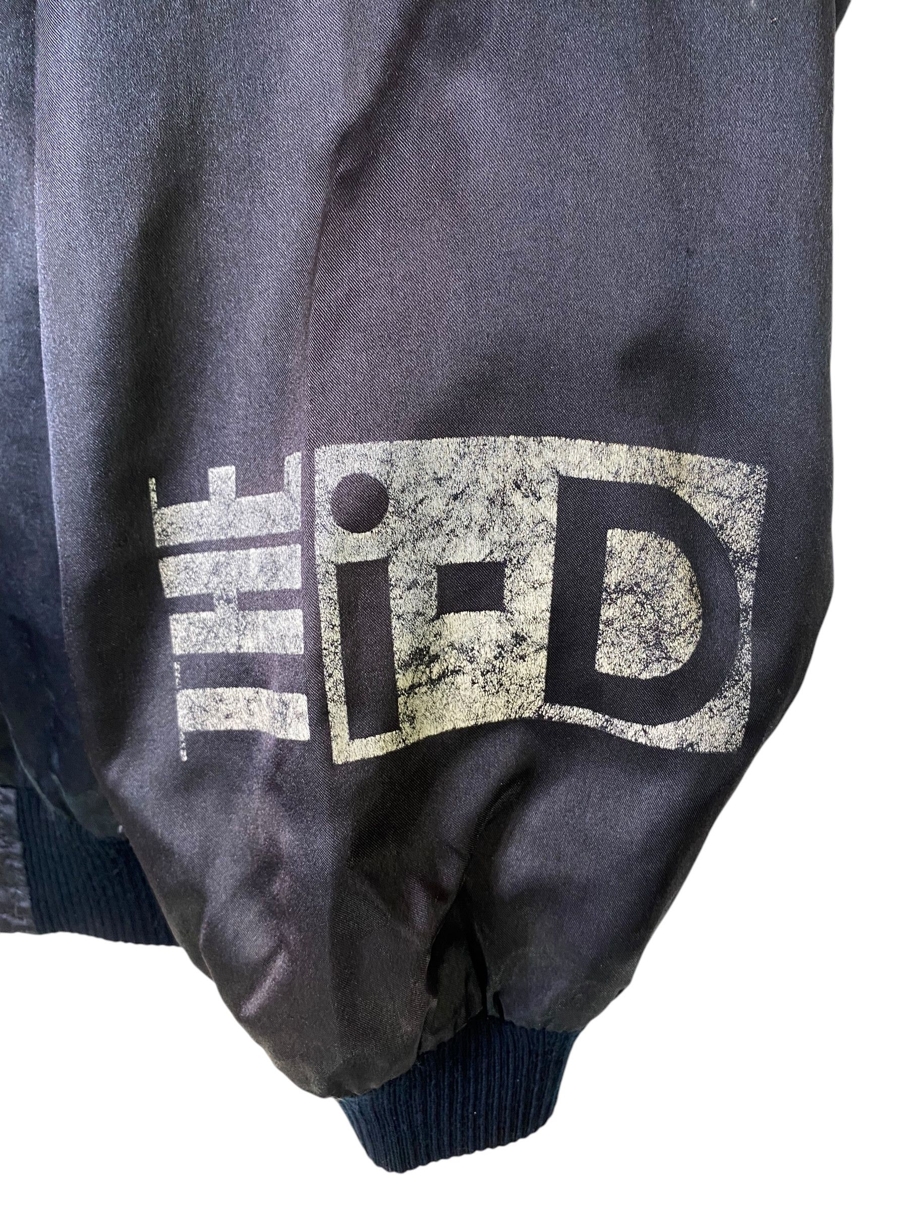 Vintage Rare vintage 80s i-D magazine reversible satin bomber jacket Size US L / EU 52-54 / 3 - 9 Thumbnail