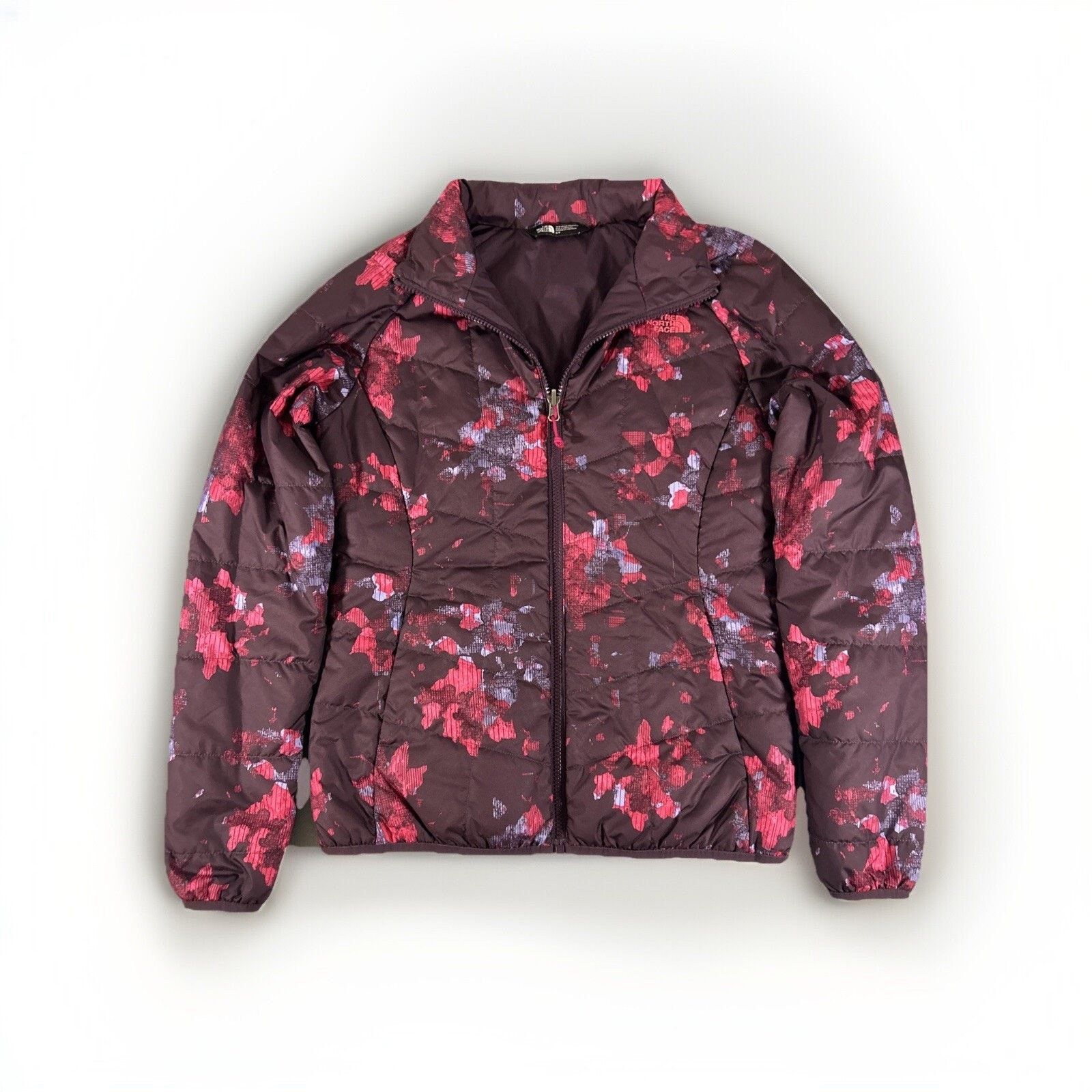 The North Face The North Face Floral Nano Puffer Jacket Womens Small Quilt Size S / US 4 / IT 40 - 1 Thumbnail