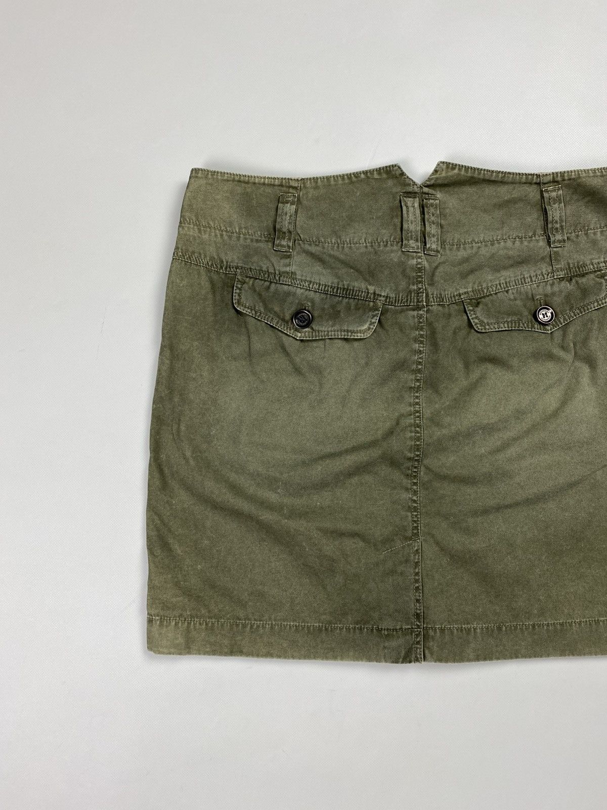 Burberry Burberry Brit ladies pencil mini skirt Y2K military Size 30" / US 8 / IT 44 - 17 Thumbnail