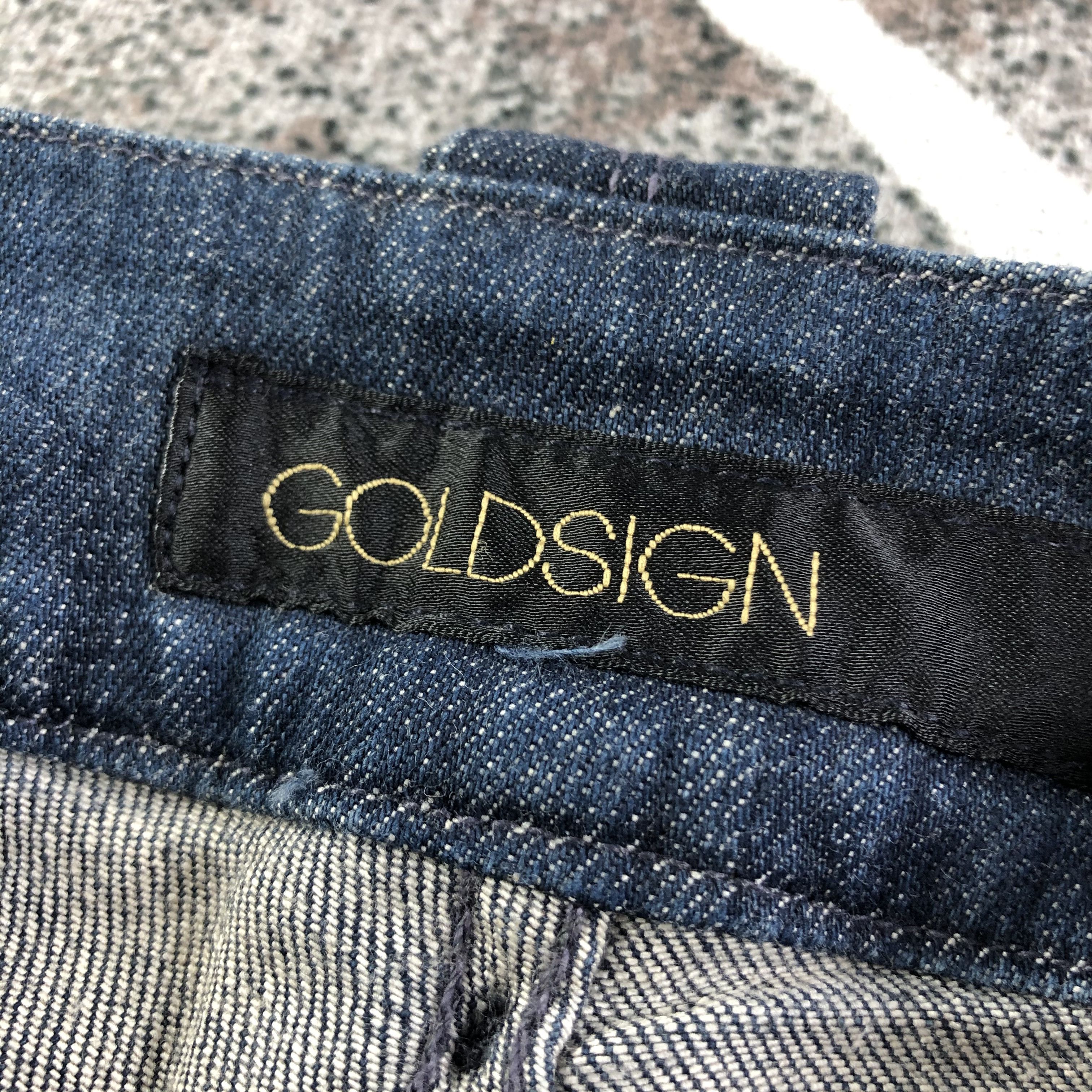 GOLDSIGN Goldsign Denim Dark Wash Flared Jeans KJ1597 Size 25" / US 0 / IT 36 - 7 Thumbnail