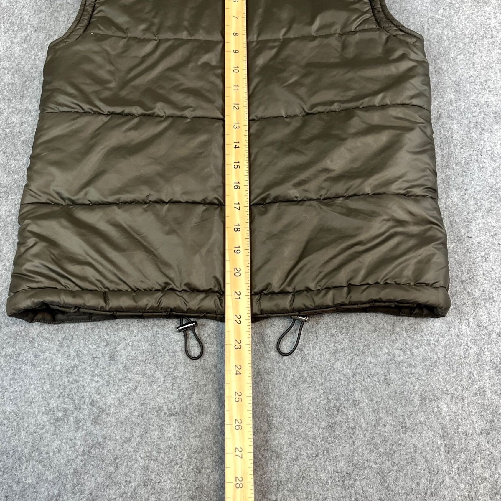Dolce & Gabbana VINTAGE Dolce&Gabbana Mens Gilet Padded Small Bronze Brown Logo Designer Jacket Size US XXS / EU 40 - 3 Thumbnail