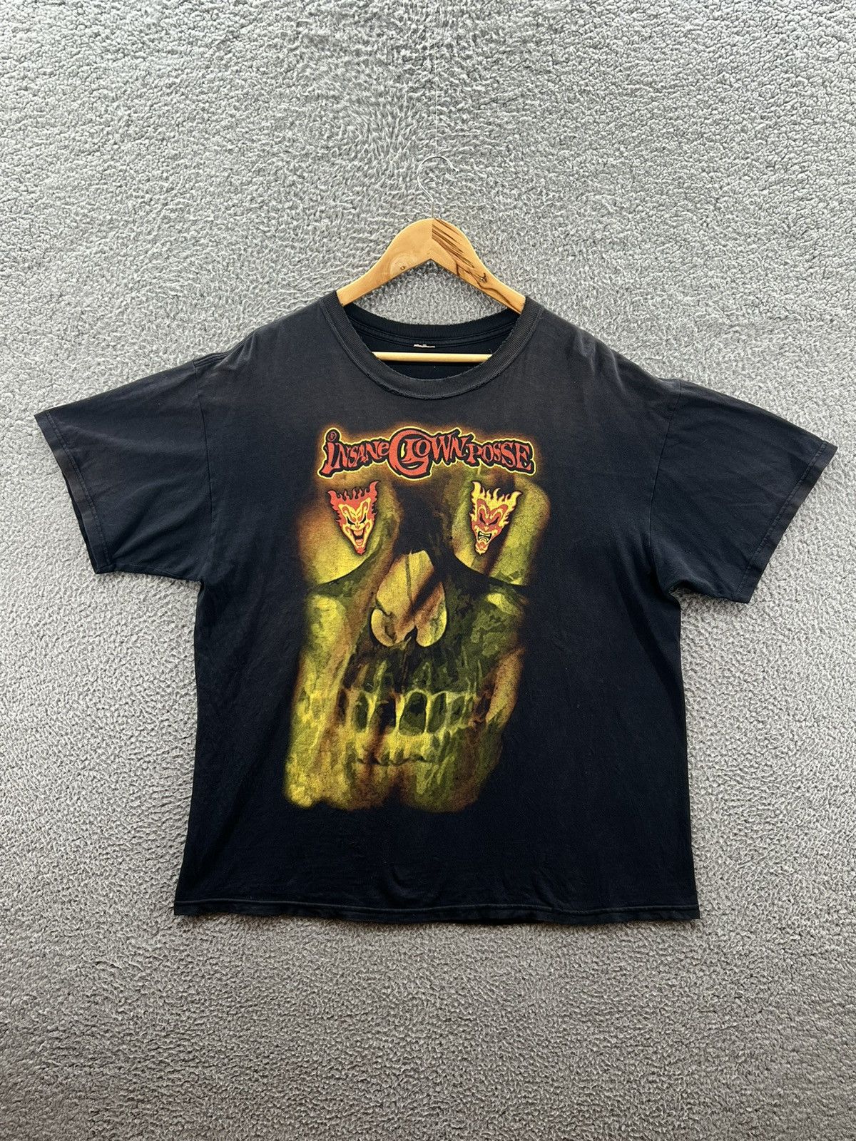 Other Insane Clown Posse Black T-Shirt Skull Flames Double Sided Size US XL / EU 56 / 4 - 1 Thumbnail