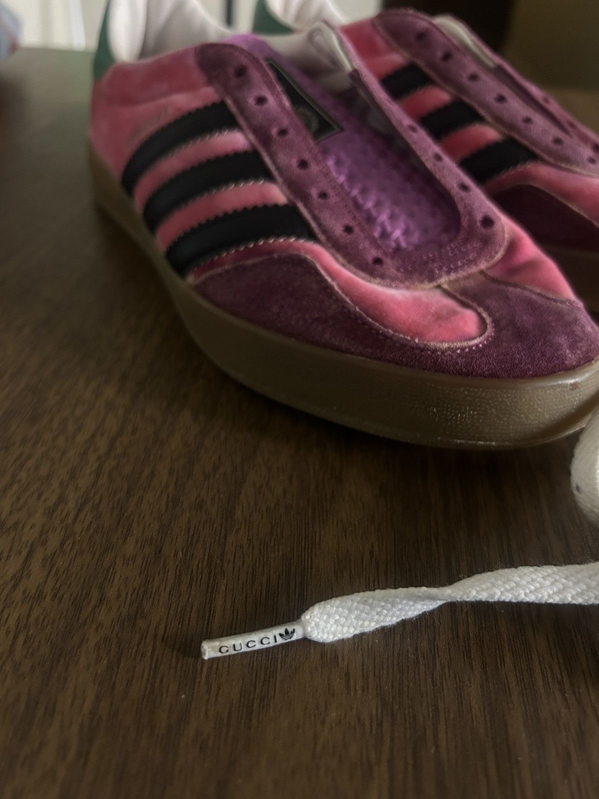 Adidas × Gucci Adidas X Gucci Samba Pink Size US 7 / IT 37 - 6 Thumbnail