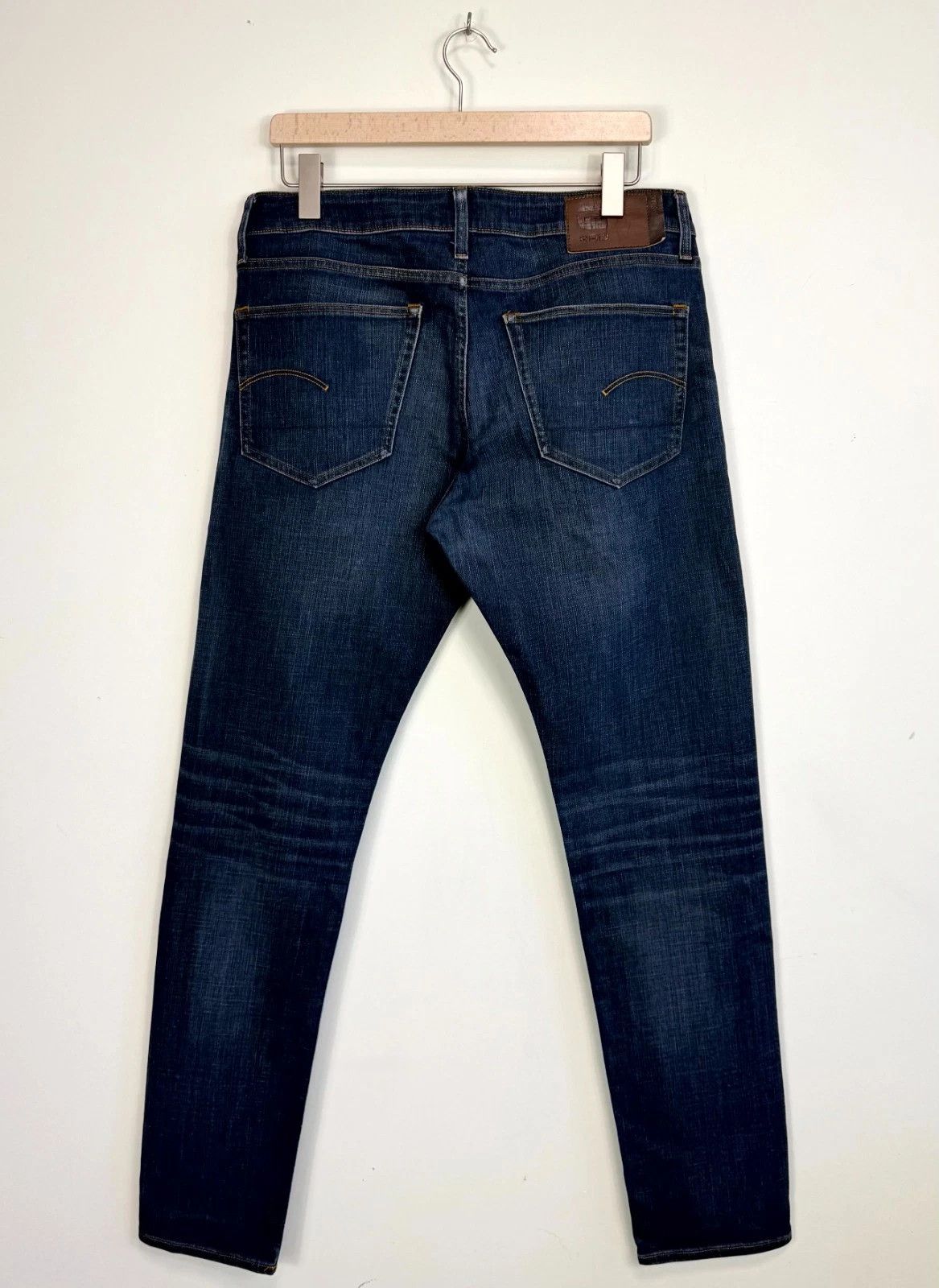 G-Star G-STAR Raw 3301 Deconstructed Slim Dark Blue Jeans 34x34 Size US 34 / EU 50 - 3 Thumbnail