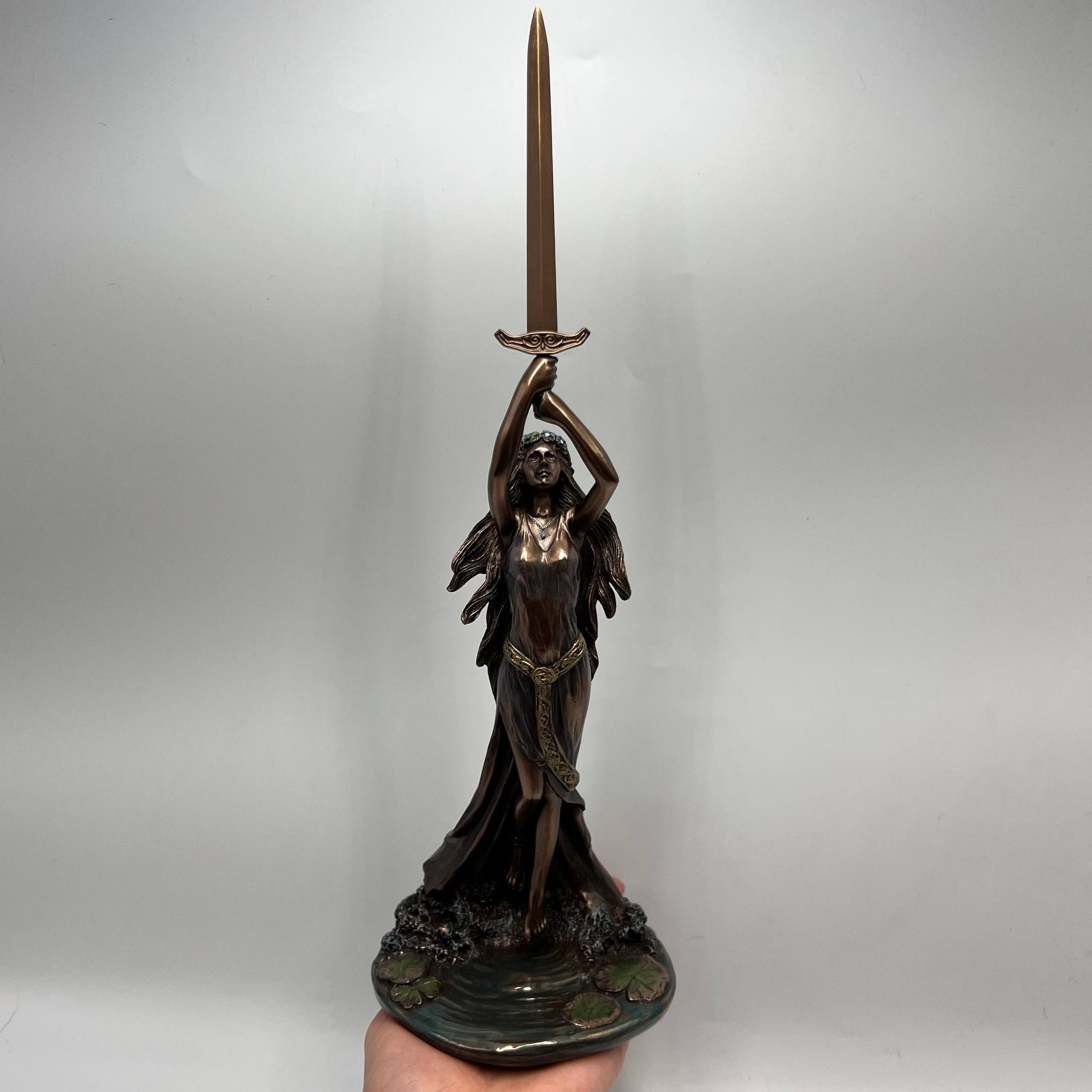 Other Lady of the Lake Excalibur Bronze Polystone Figurine 33cm Size ONE SIZE - 2 Thumbnail