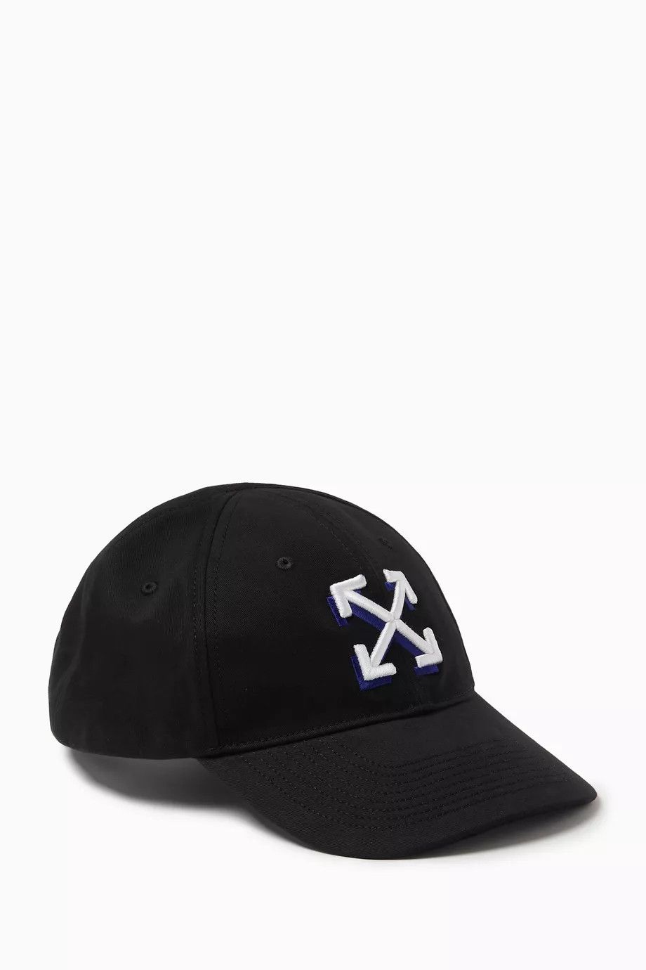 Off-White o1y0225 Size : OS / Logo Hat / Cap in Black Size ONE SIZE - 1 Thumbnail