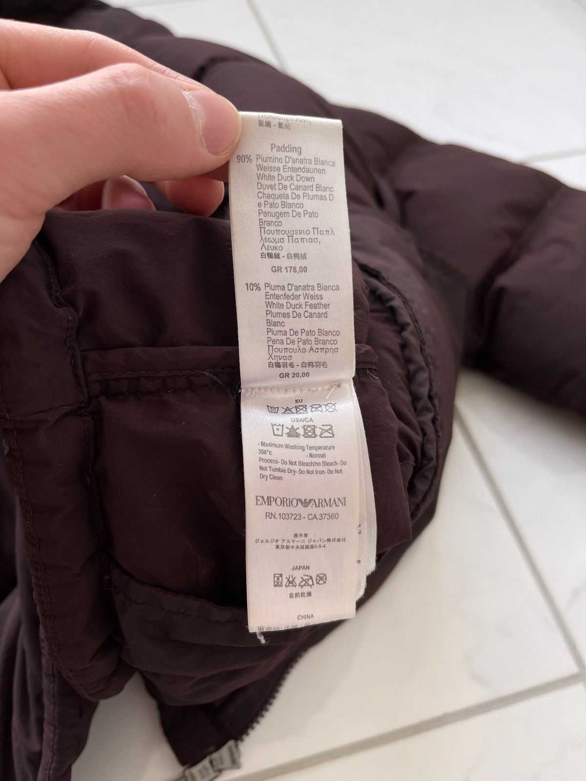 Armani × Emporio Armani Emporio Armani Puffer Jacket Size US XXL / EU 58 / 5 - 14 Thumbnail