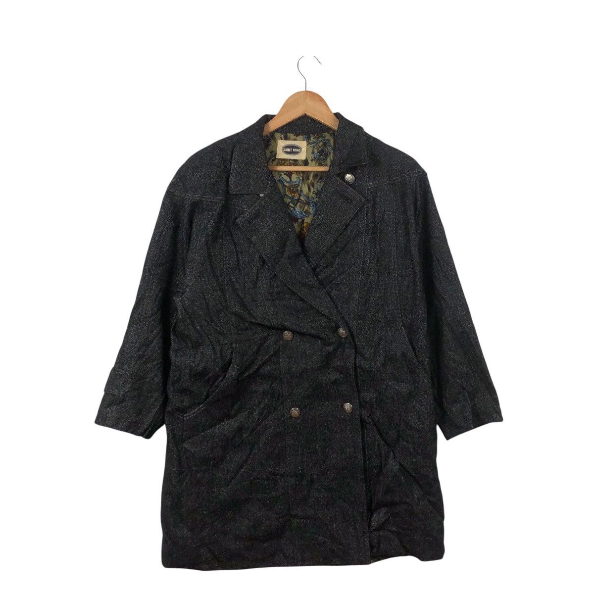 Japanese Brand SAINT ROAD Made In JAPAN Silk Lining Jacket Size US M / EU 48-50 / 2 - 1 Thumbnail
