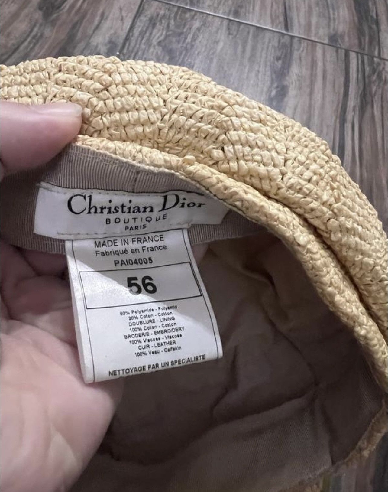 Dior Vintage Christian Dior hat Size ONE SIZE - 7 Thumbnail