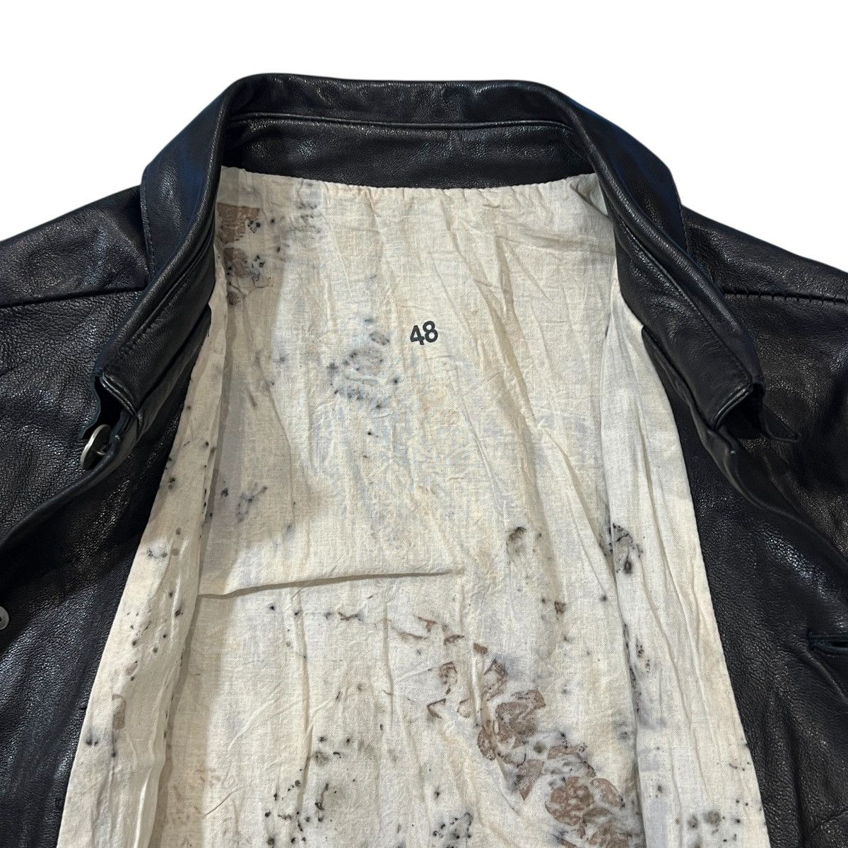 Other San 2025 Fall Pop-up Limited Leather Single Breasted Jacket Size US M / EU 48-50 / 2 - 3 Thumbnail
