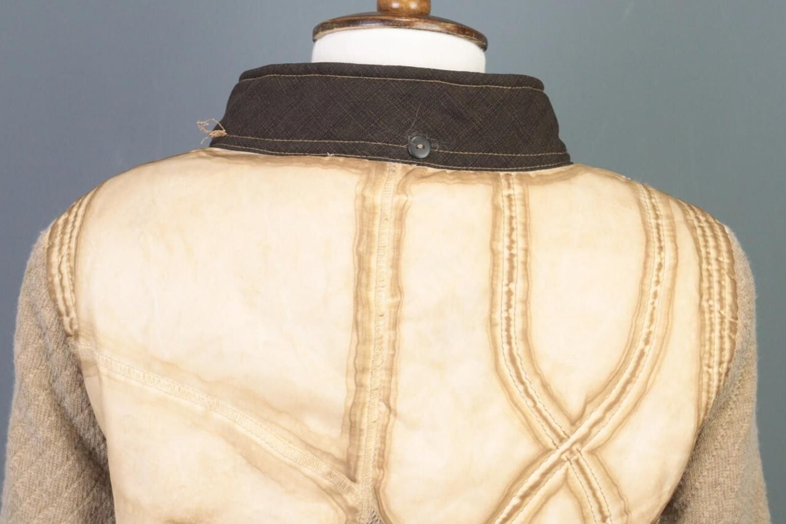 Designer Elisa Cavaletti Multicolor Wool Patched Jacket Size M Size M / US 6-8 / IT 42-44 - 12 Thumbnail