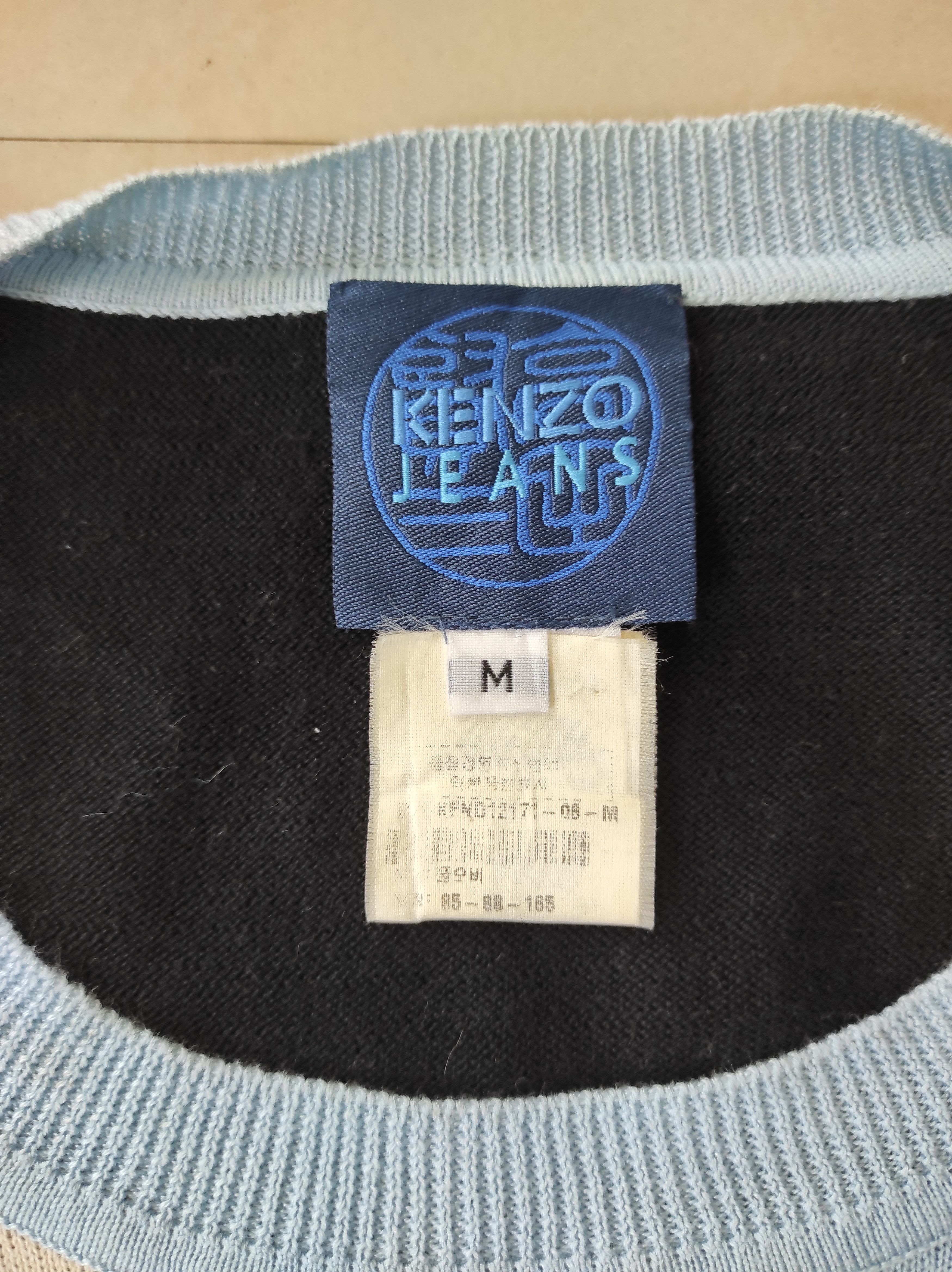 Kenzo × Vintage Vintage Kenzo Jeans Wonder Smash 2002 Knit Size S / US 4 / IT 40 - 9 Thumbnail