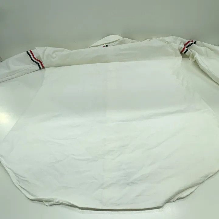 Thom Browne Thom Browne Classic Stripe Oxford Long Sleeve Shirt -2507 Size US L / EU 52-54 / 3 - 6 Thumbnail