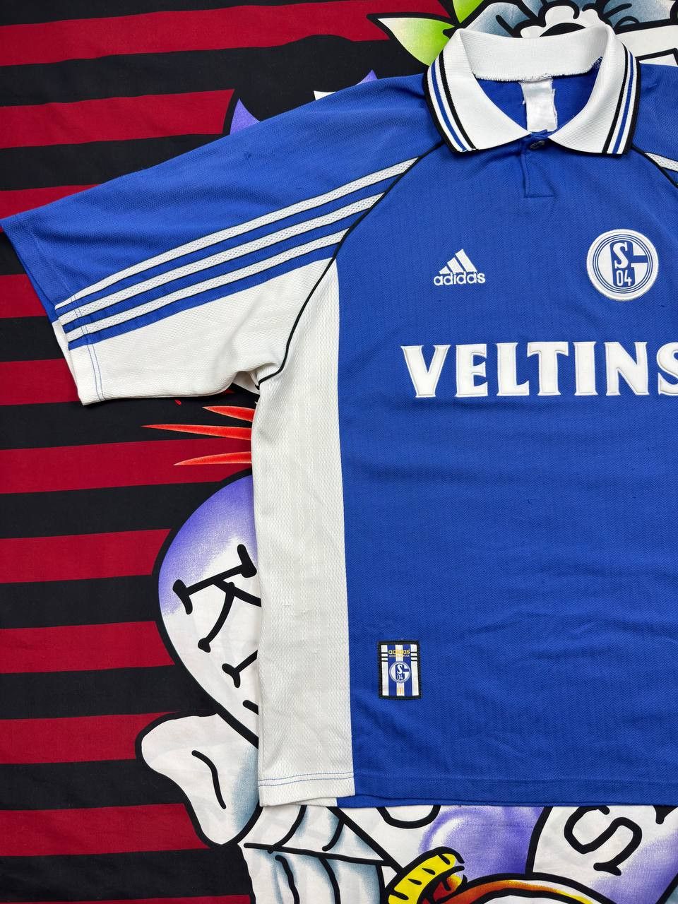 Adidas Adidas schalke jersey veltins shirt vintage Soccer/Jersey Size US XL / EU 56 / 4 - 3 Thumbnail