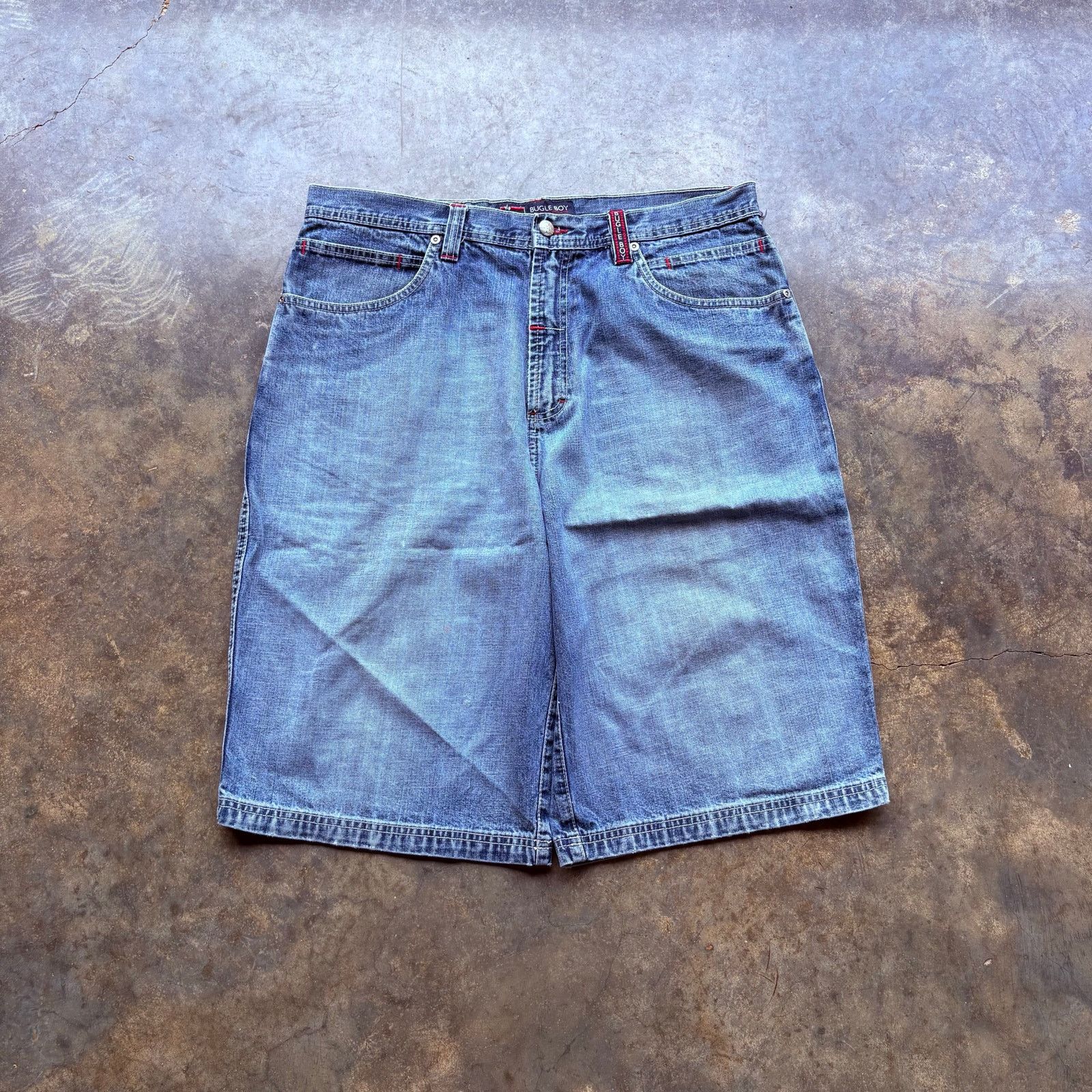 Bugle Boy Crazy Vintage Baggy Bugle Boy Jorts Size US 36 / EU 52 - 2 Thumbnail