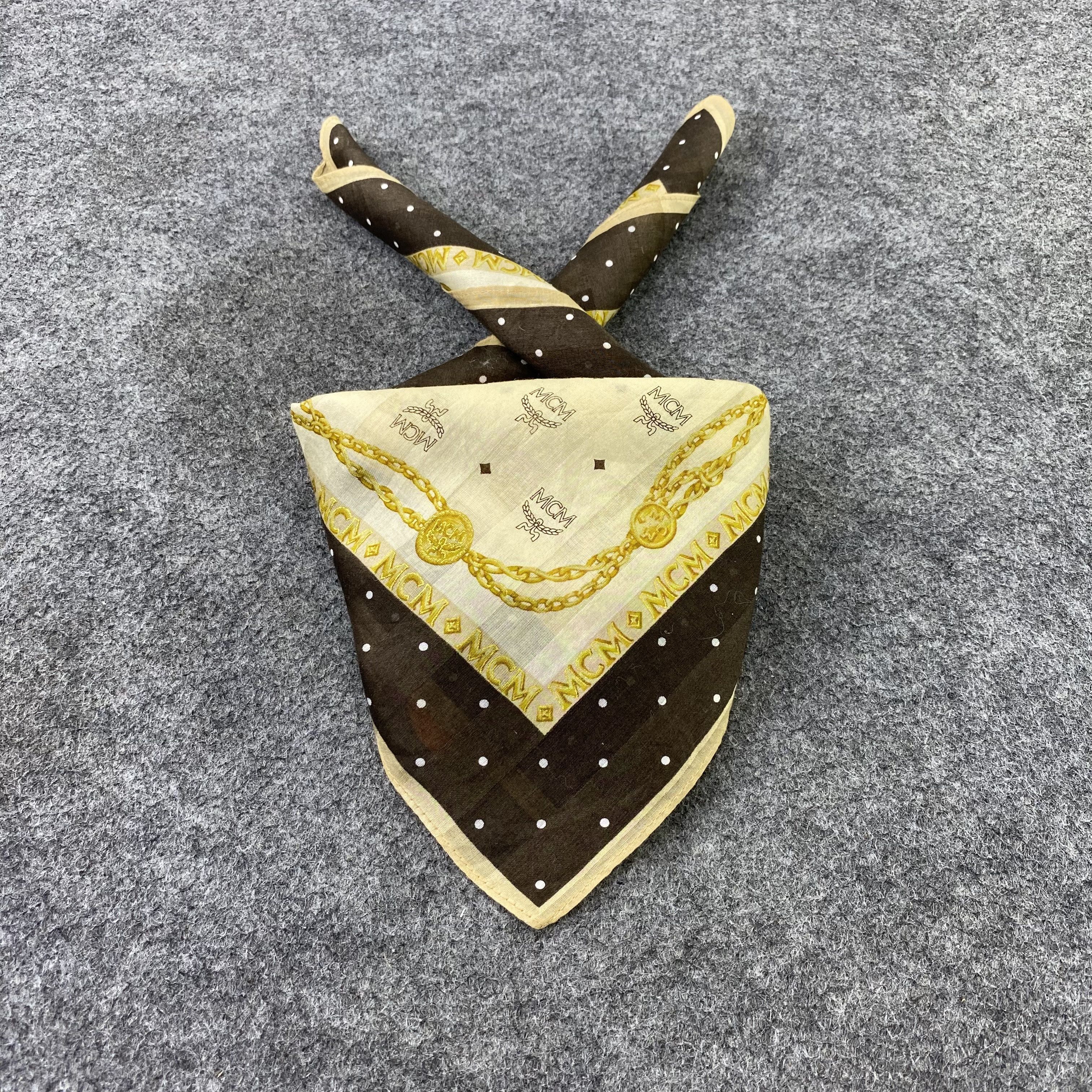 MCM MCM Handkerchief / Bandana / Neckerchief-B1017 Size ONE SIZE - 2 Thumbnail