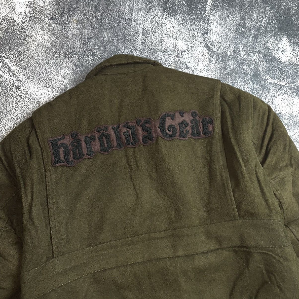 Designer × Japanese Brand × Vintage Harold’s Gear Biker Wool Jacket Size US M / EU 48-50 / 2 - 12 Thumbnail